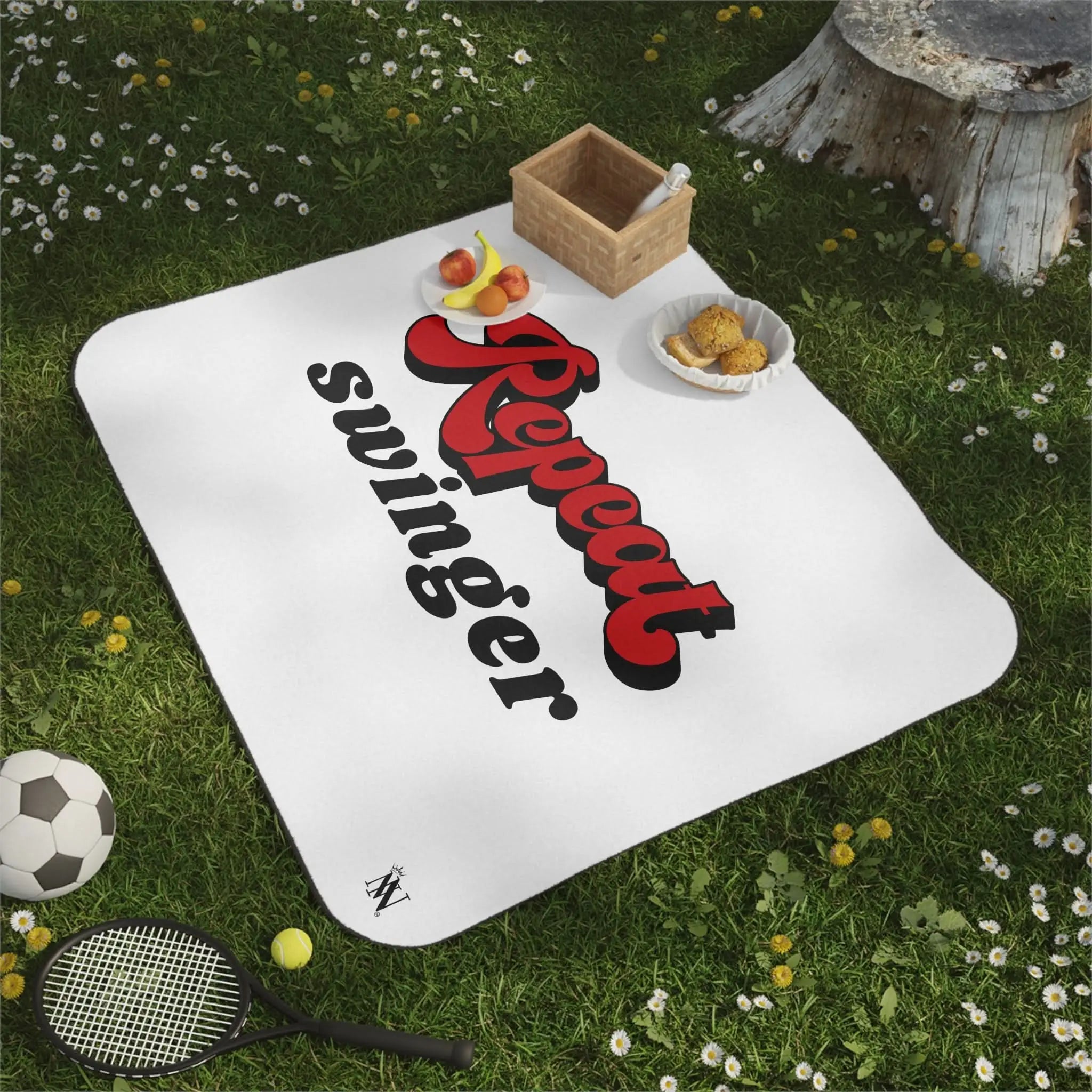Repeat Swinger | Mix Match Fun-Flirty Lovers’ Water-Resistant Blankets