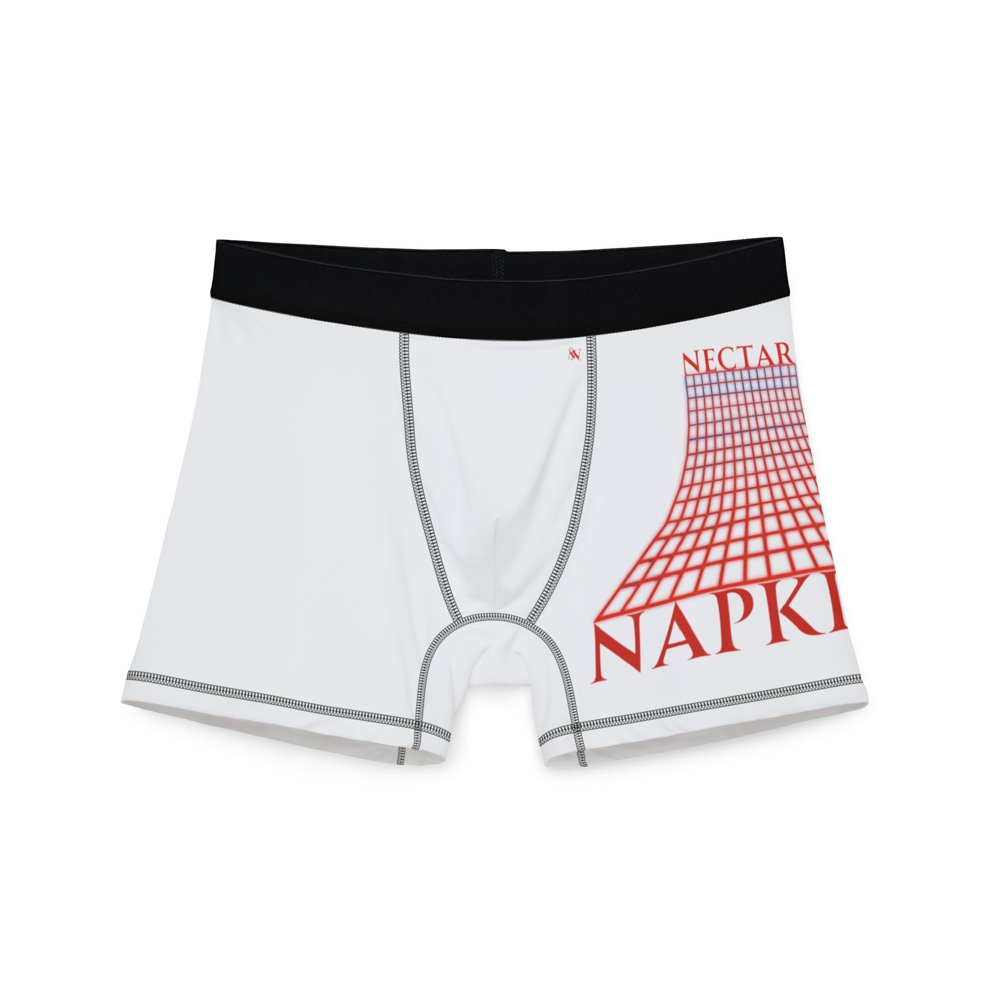 Retro Neon Grid | Mix and Match Fun-Flirty Lovers’ Boxer Briefs