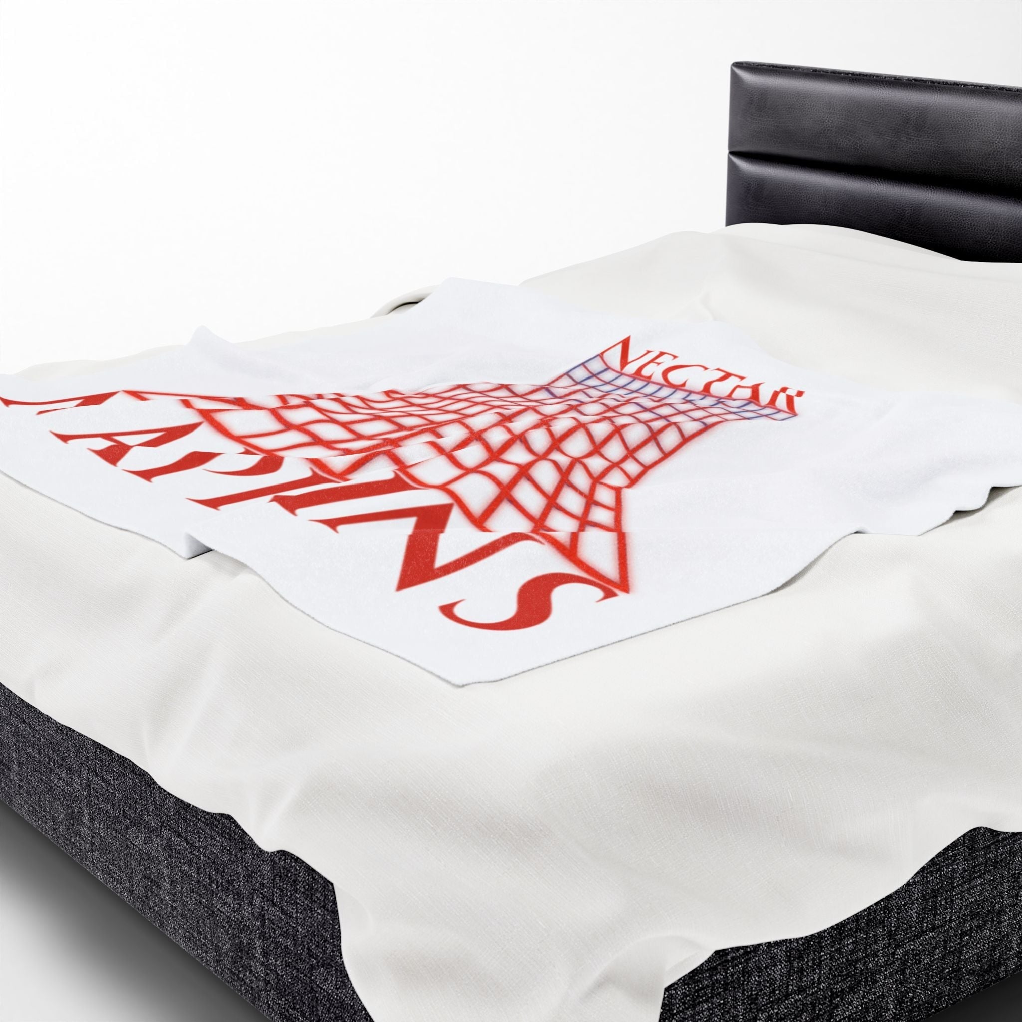 Retro Neon Grid | Mix & Match Fun-Flirty Lovers’ Blankets