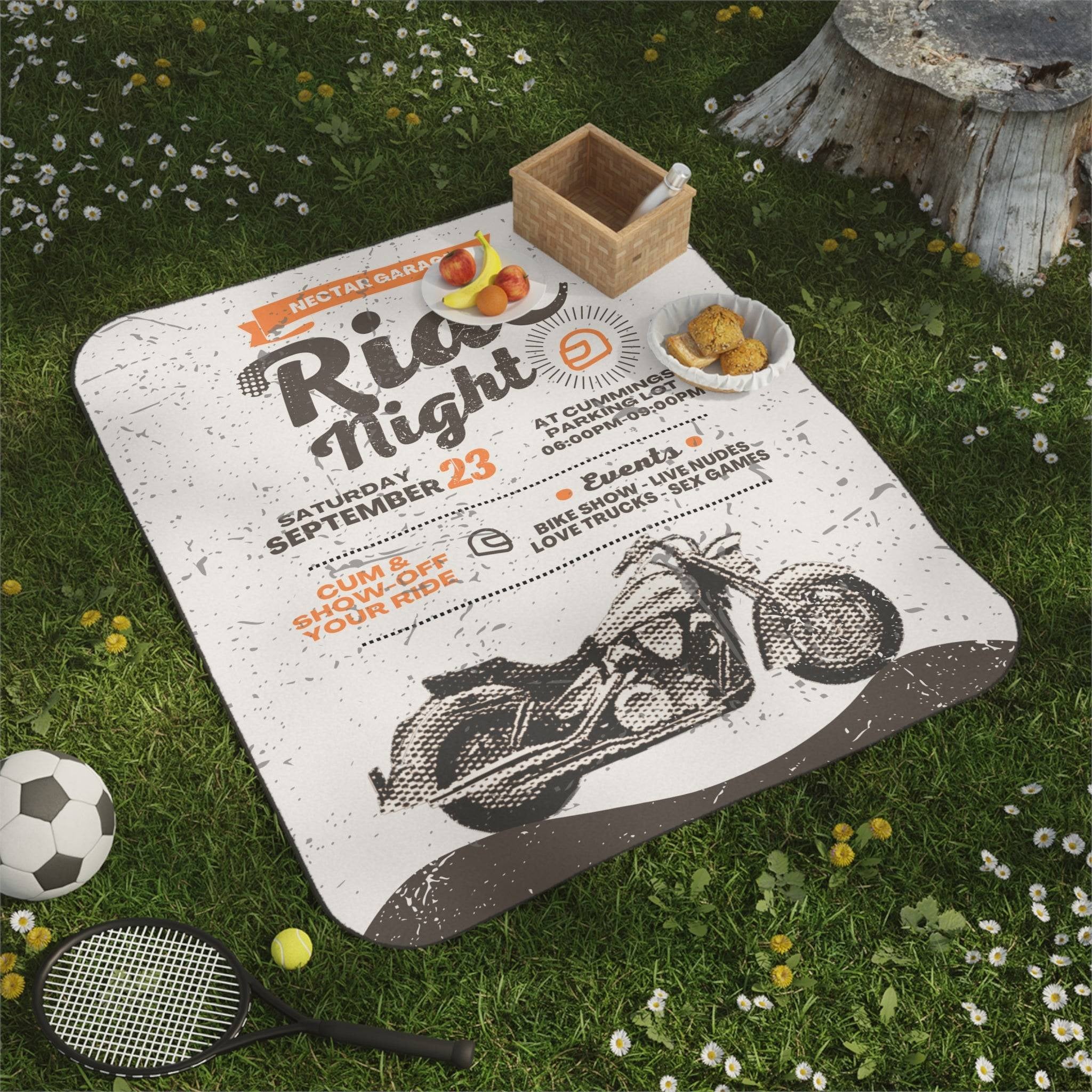 Ride Night | Mix Match Fun-Flirty Lovers’ Water-Resistant Blankets