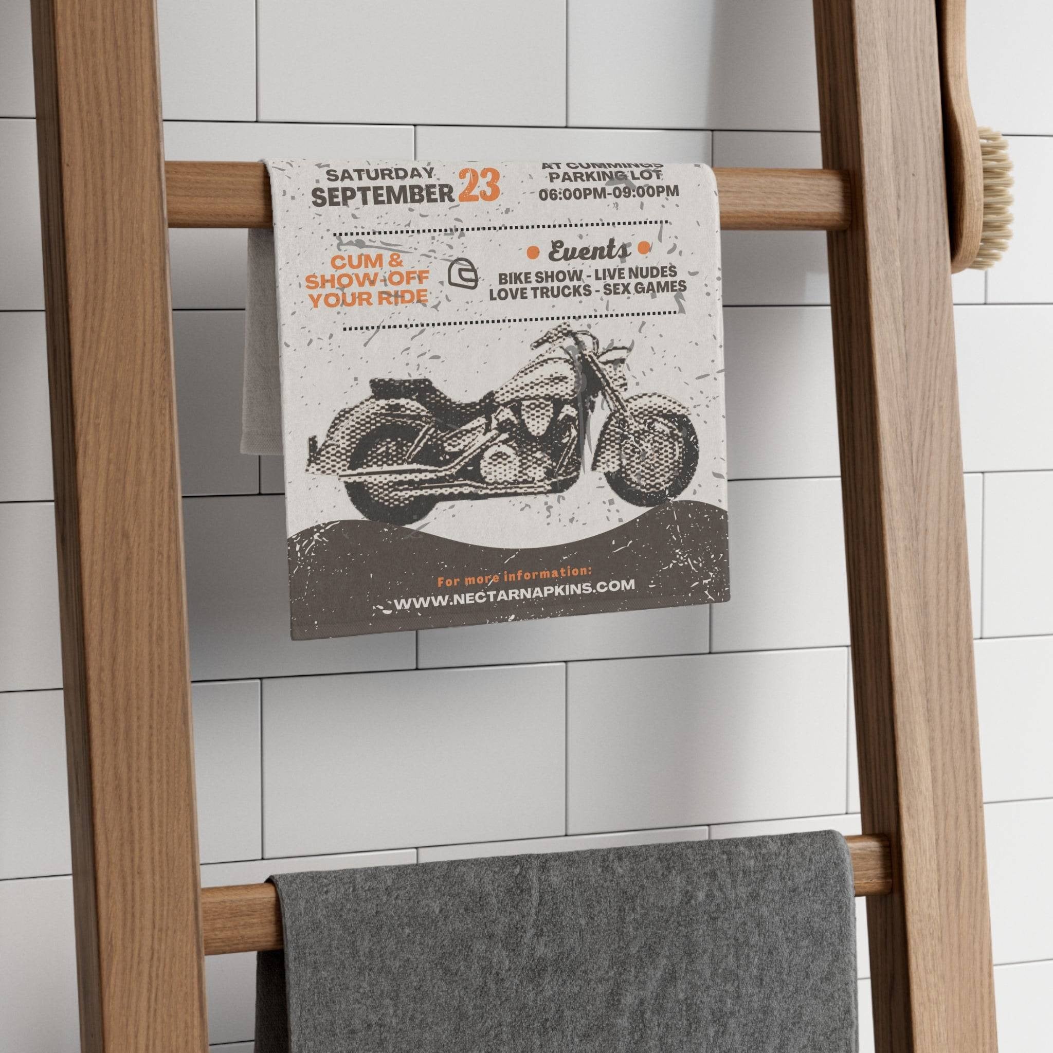 Ride Night | Mix & Match Soft Fun-Flirty Lovers’ Towels