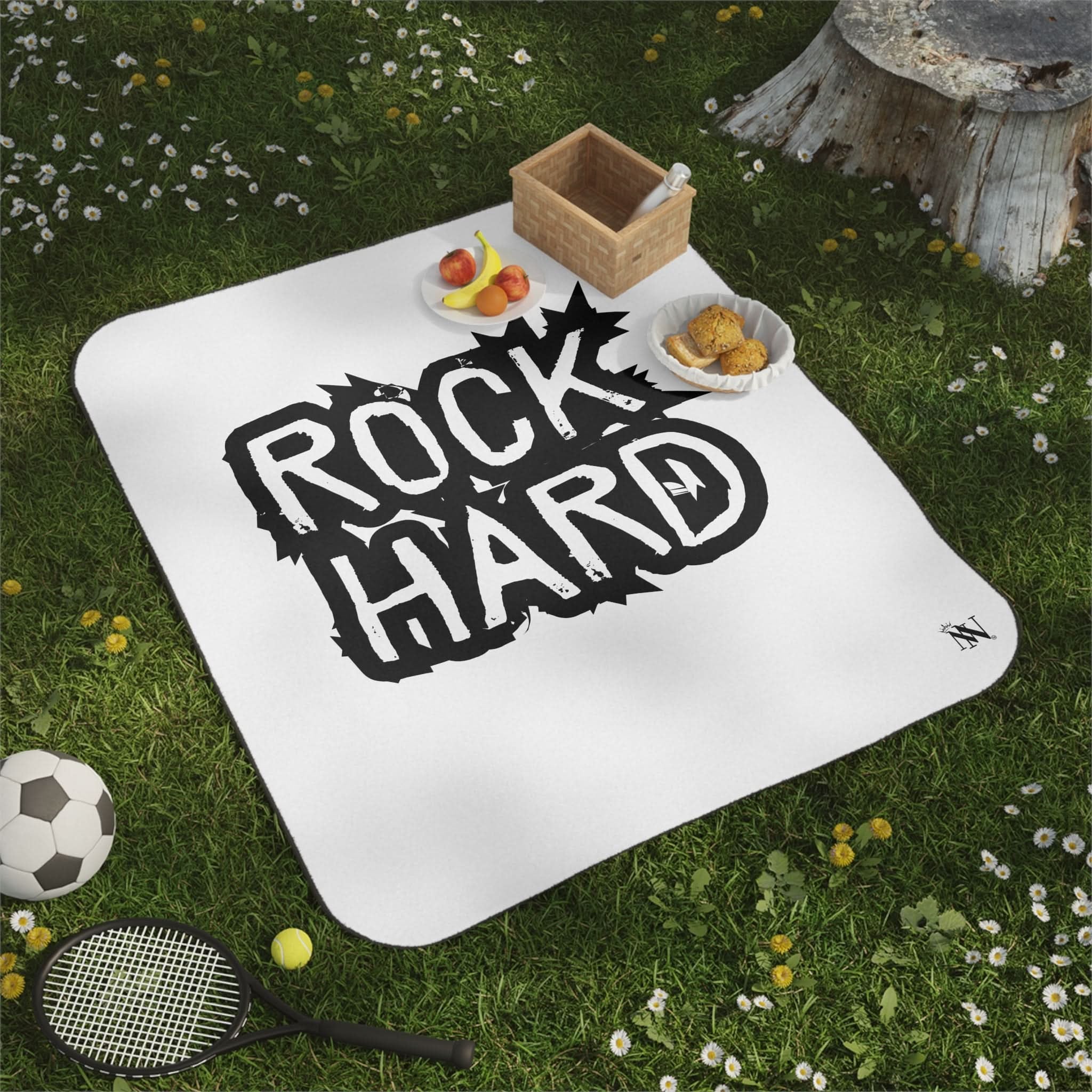 Rock Hard | Mix Match Fun-Flirty Lovers’ Water-Resistant Blankets