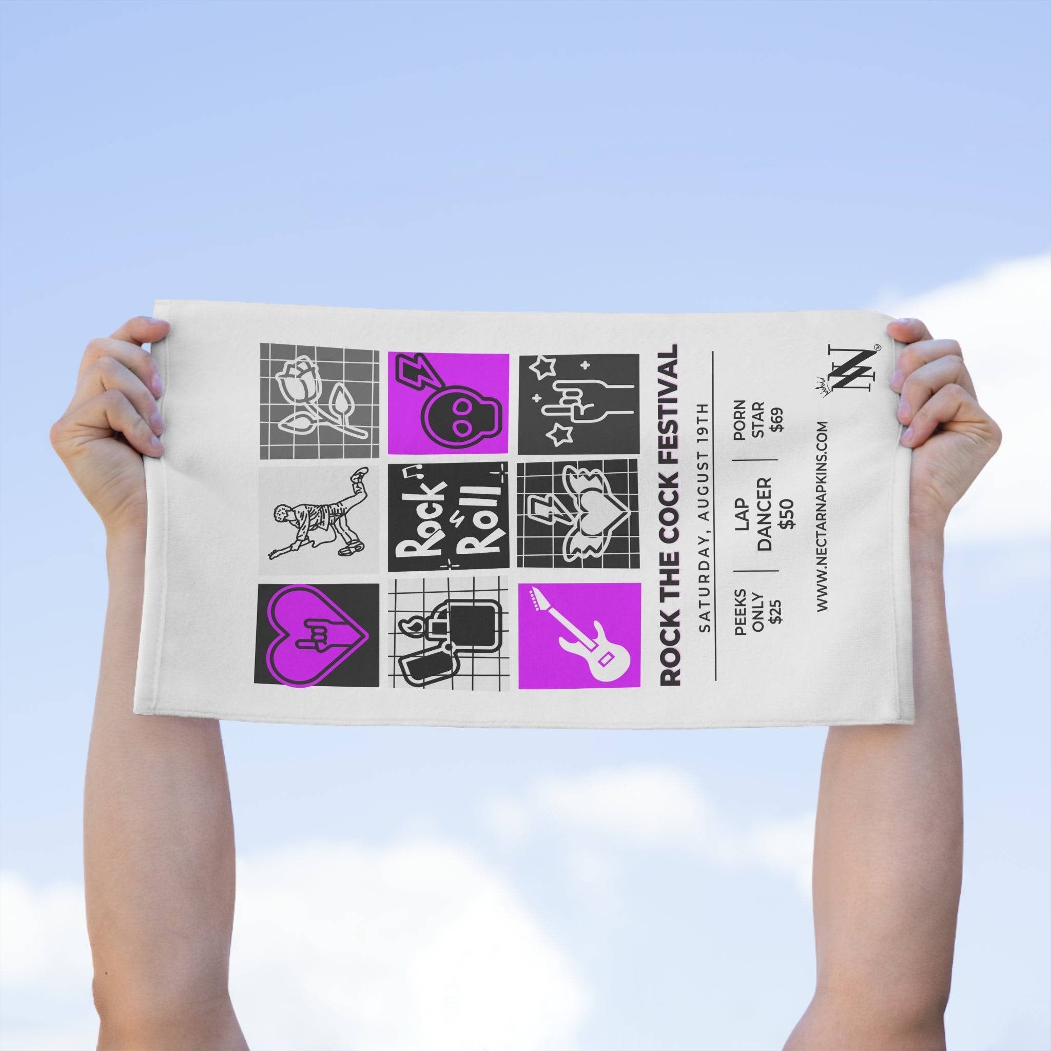 Rock the Cock | Mix & Match Soft Fun-Flirty Lovers’ Towels