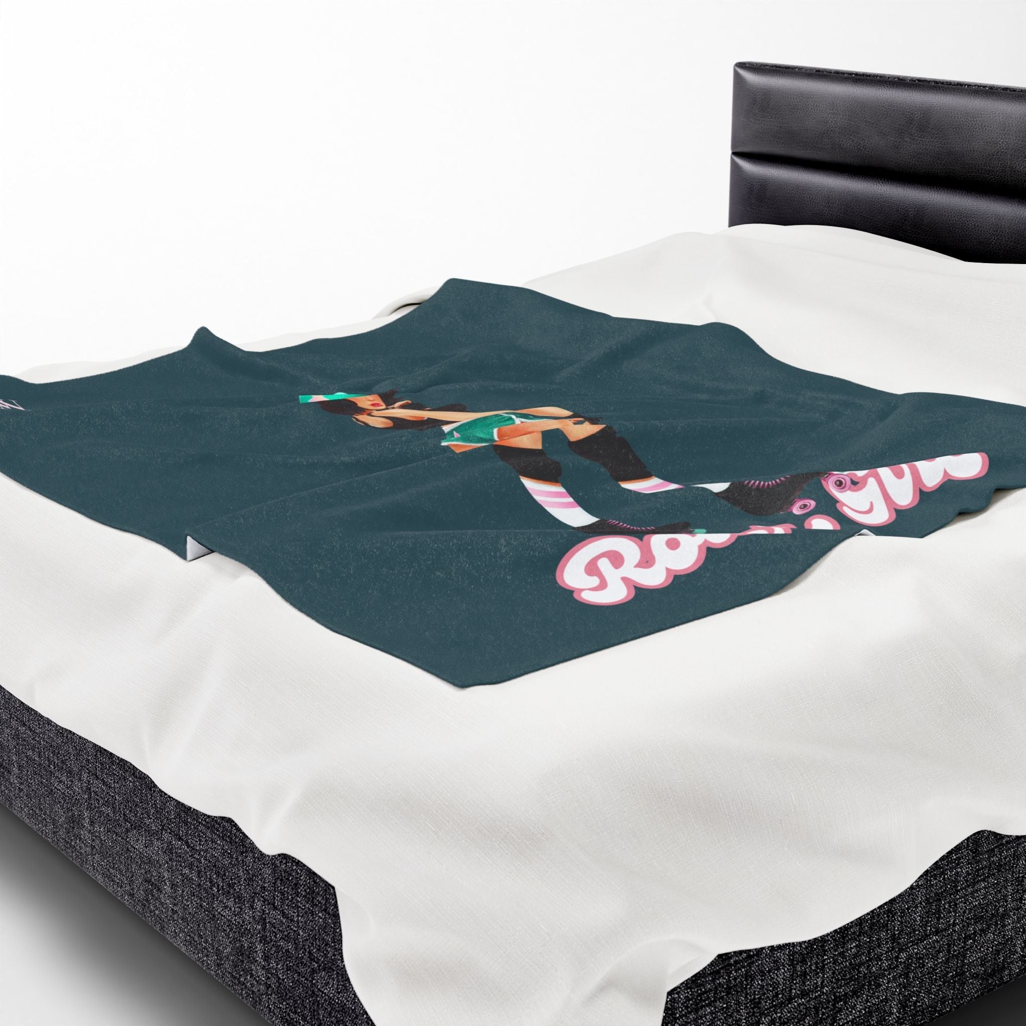 Roller Girl | Mix & Match Fun-Flirty Loversā Blankets
