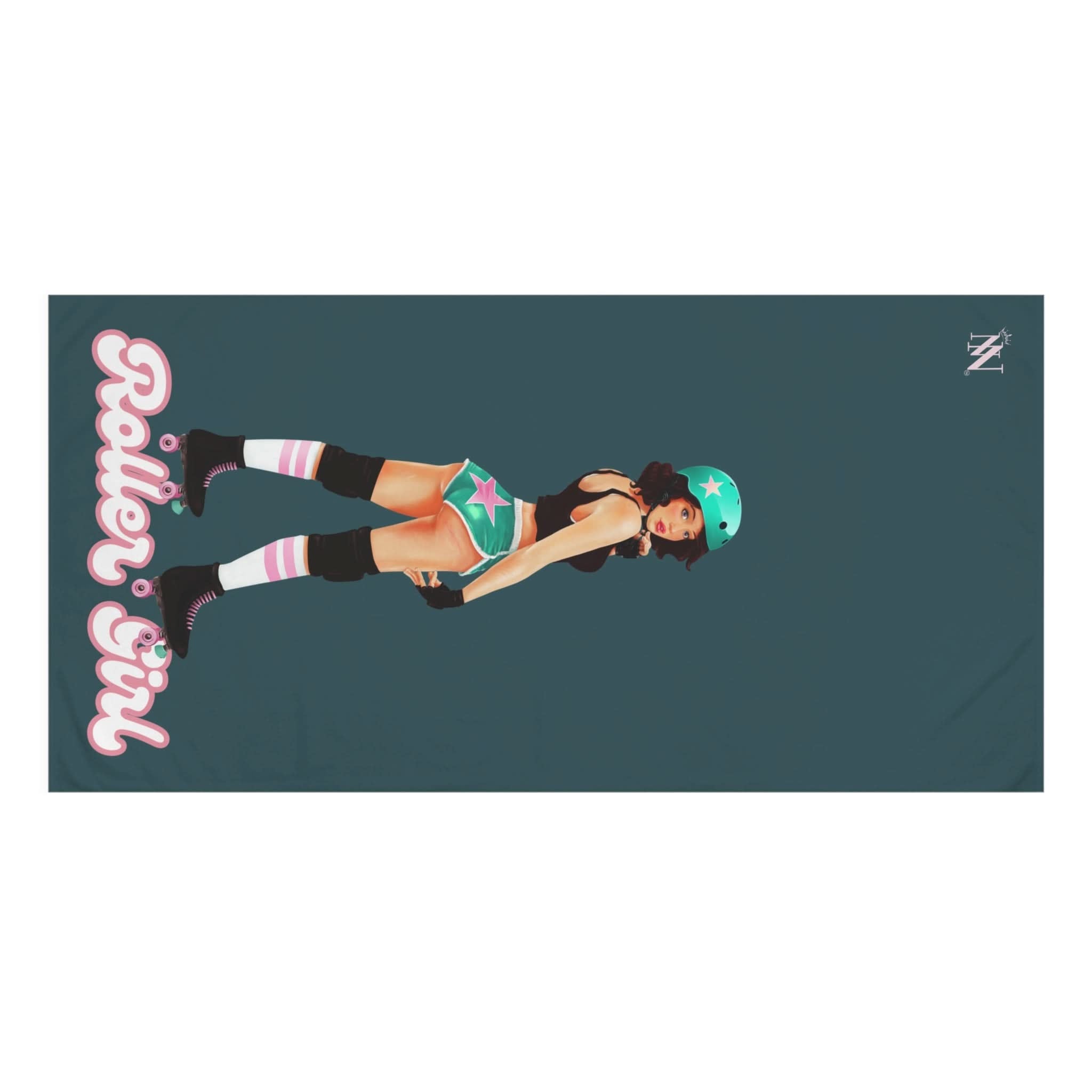 Roller Girl | Mix & Match Naughty XL Fun-Flirty Lovers’ Towels