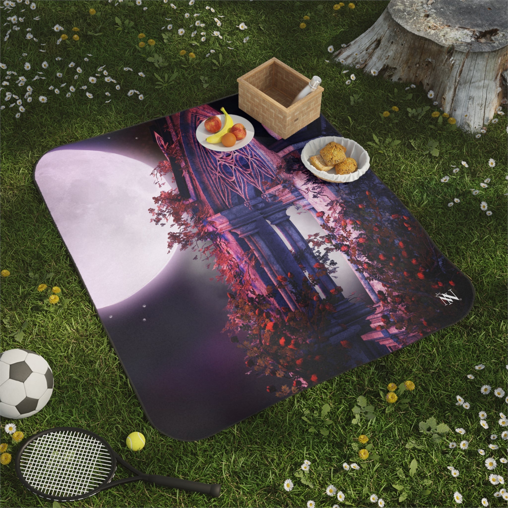 Romantic Castle’s Moonlight Roleplay | Mix Match Fun-Flirty Lovers’ Water-Resistant Blankets