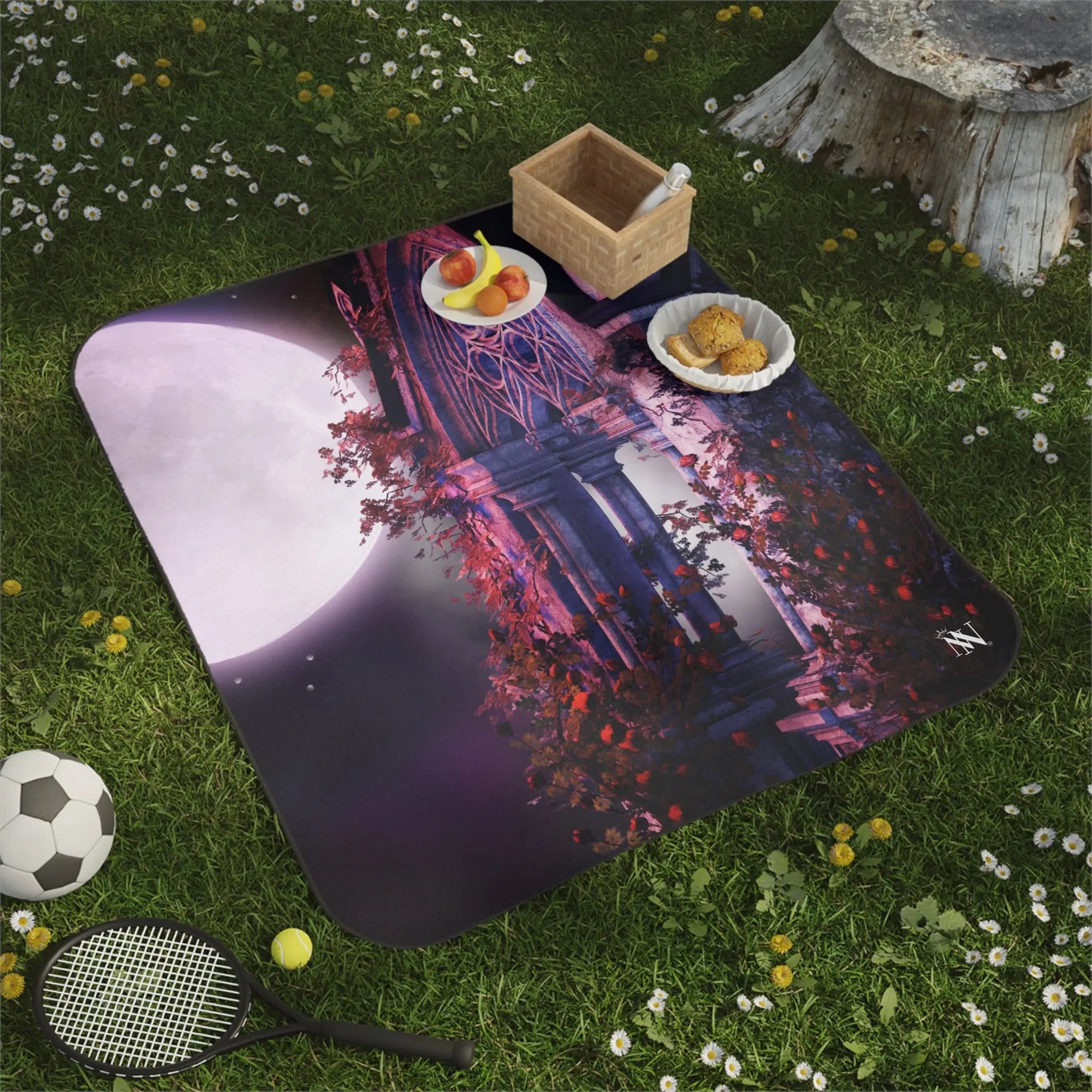 Romantic Castle’s Moonlight Roleplay | Mix Match Fun-Flirty Lovers’ Water-Resistant Blankets