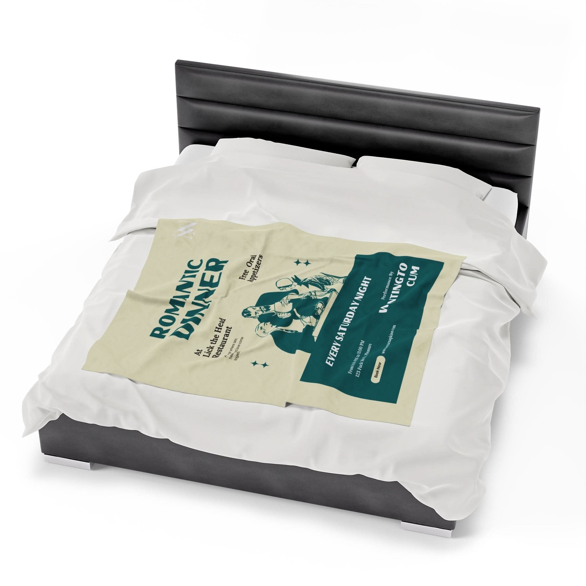 Romantic Dinner | Mix & Match Fun-Flirty Loversā Blankets
