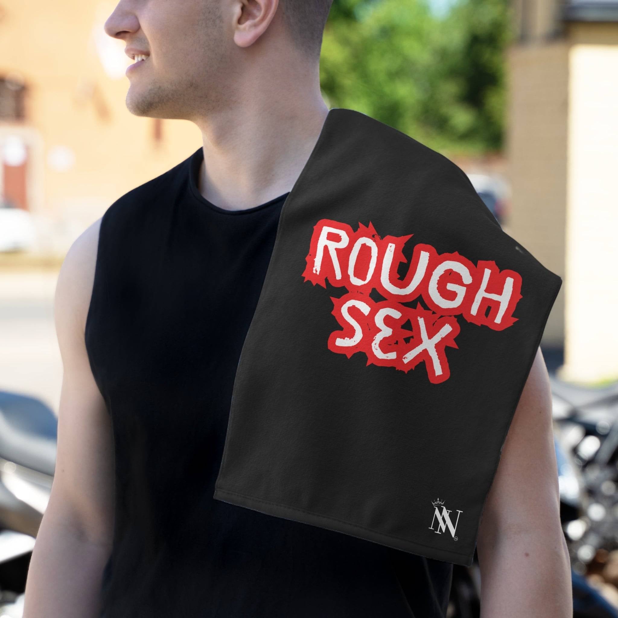 Rough Sex Black Mix & Match Soft Sex Towels | Flirty Lovers’ Gifts