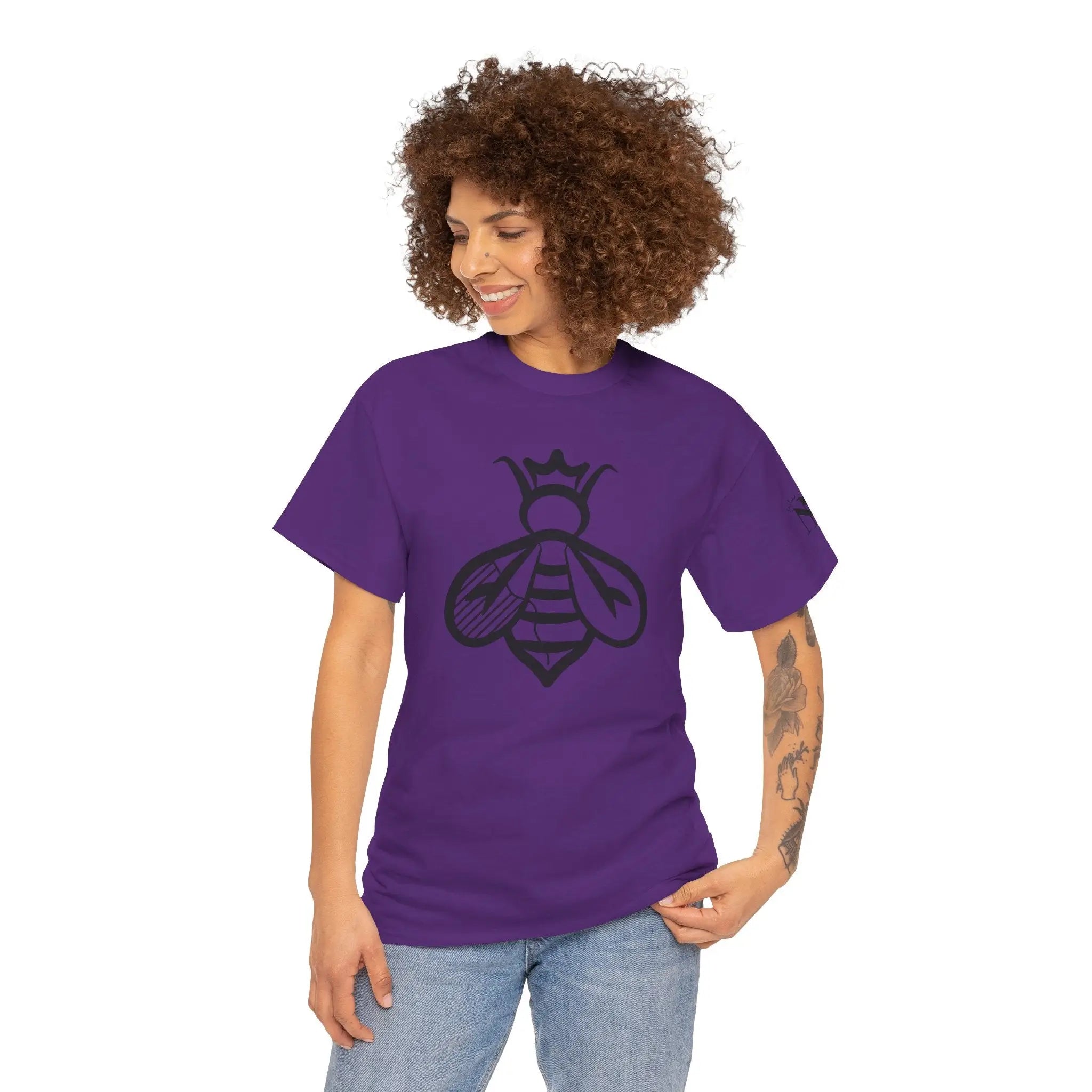 Royal Queen Bee | Mix & Match 100% Cotton Unisex Fun-Flirty Lovers’ Tees