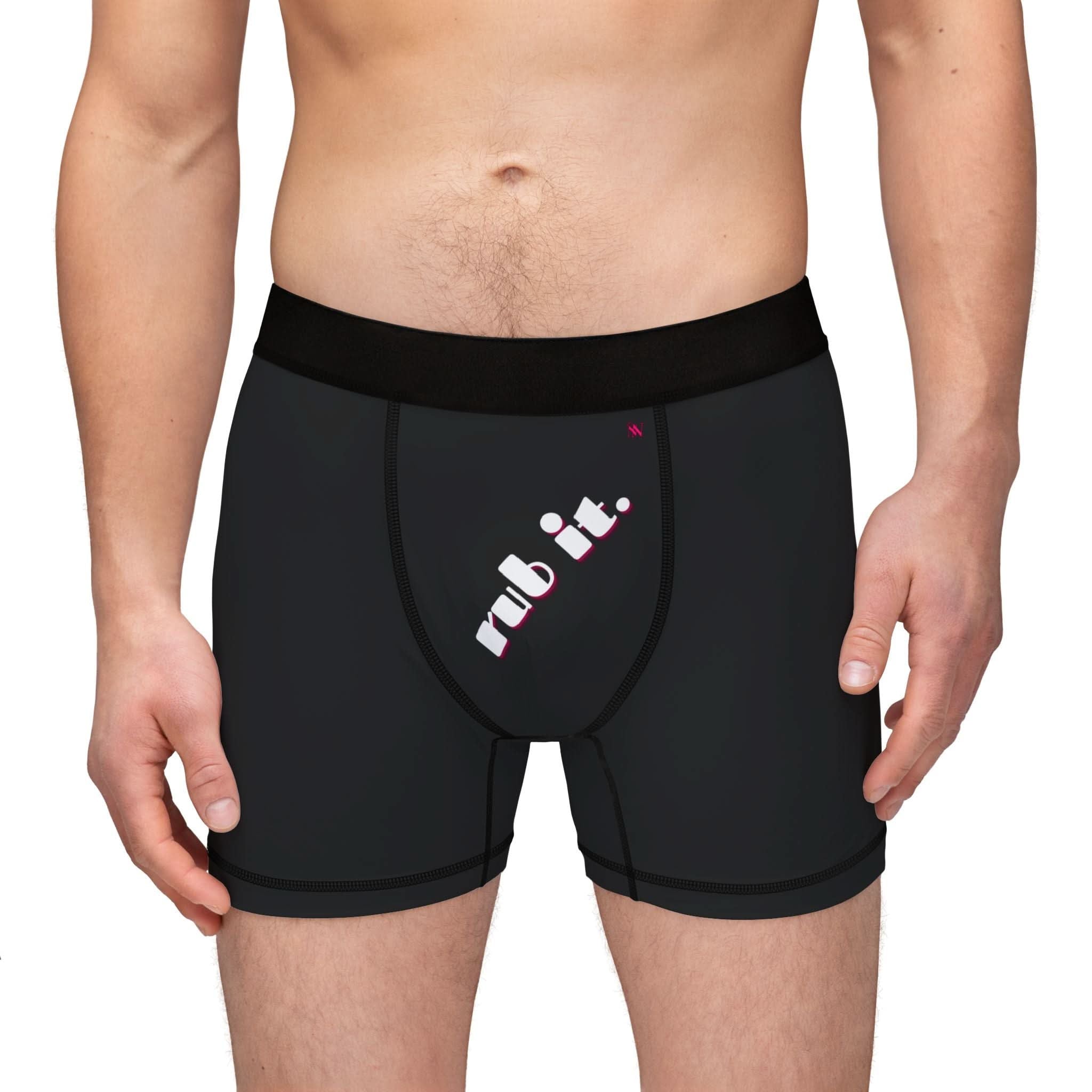 Rub It | Mix & Match Fun-Flirty Lovers’ Boxer Briefs