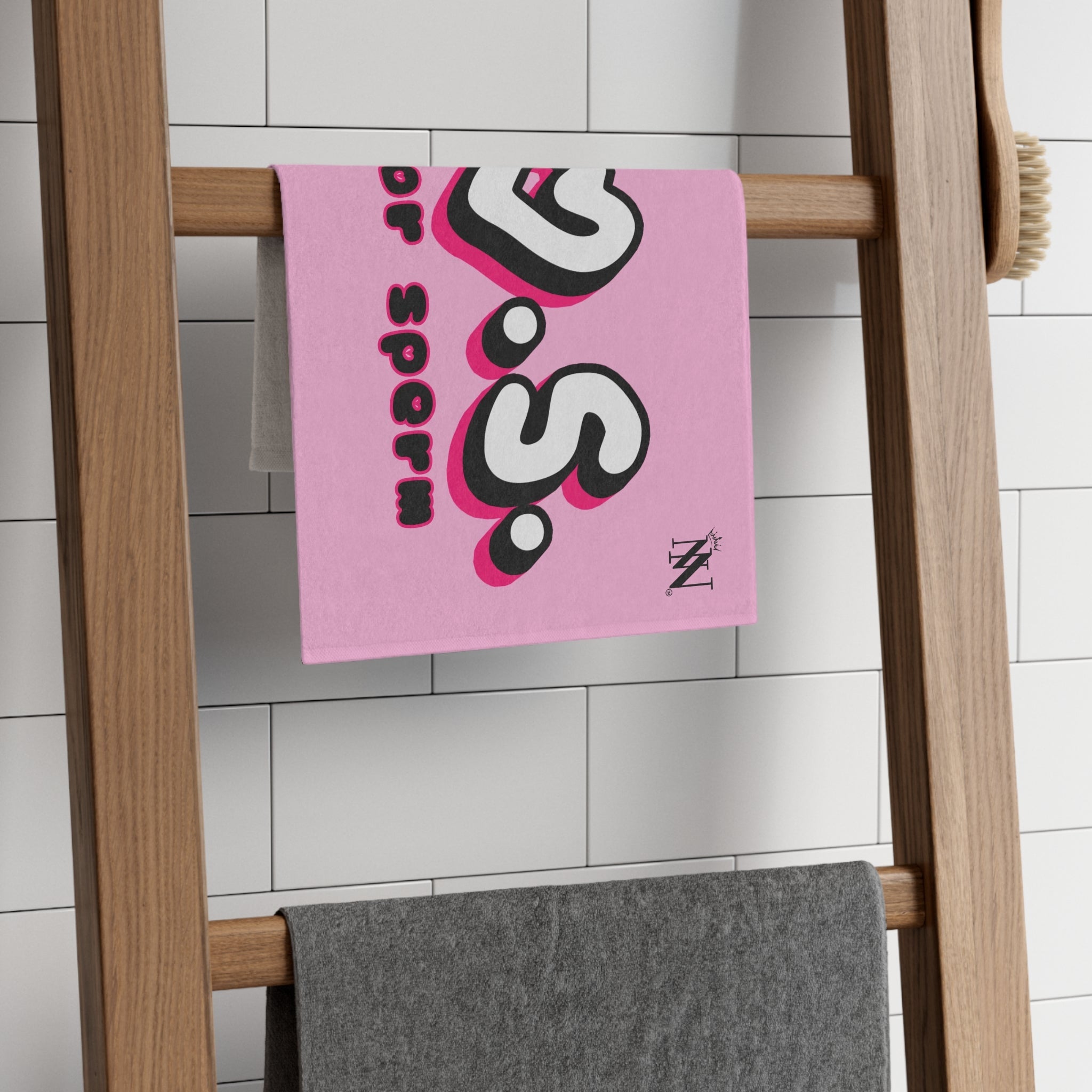 S.O.S. Light Pink | Mix & Match Soft Fun-Flirty Lovers’ Towels