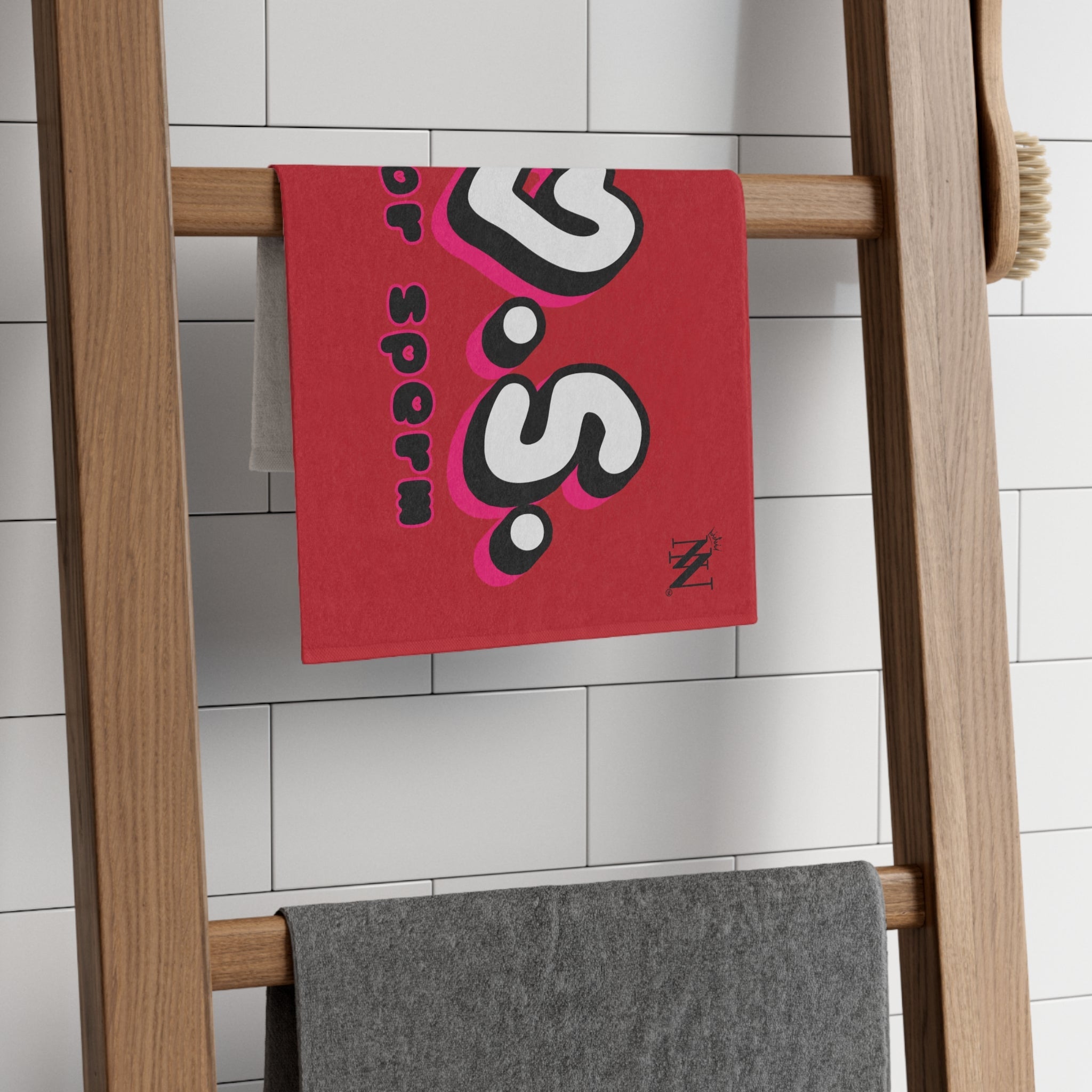 S.O.S. Red | Mix & Match Soft Fun-Flirty Lovers’ Towels