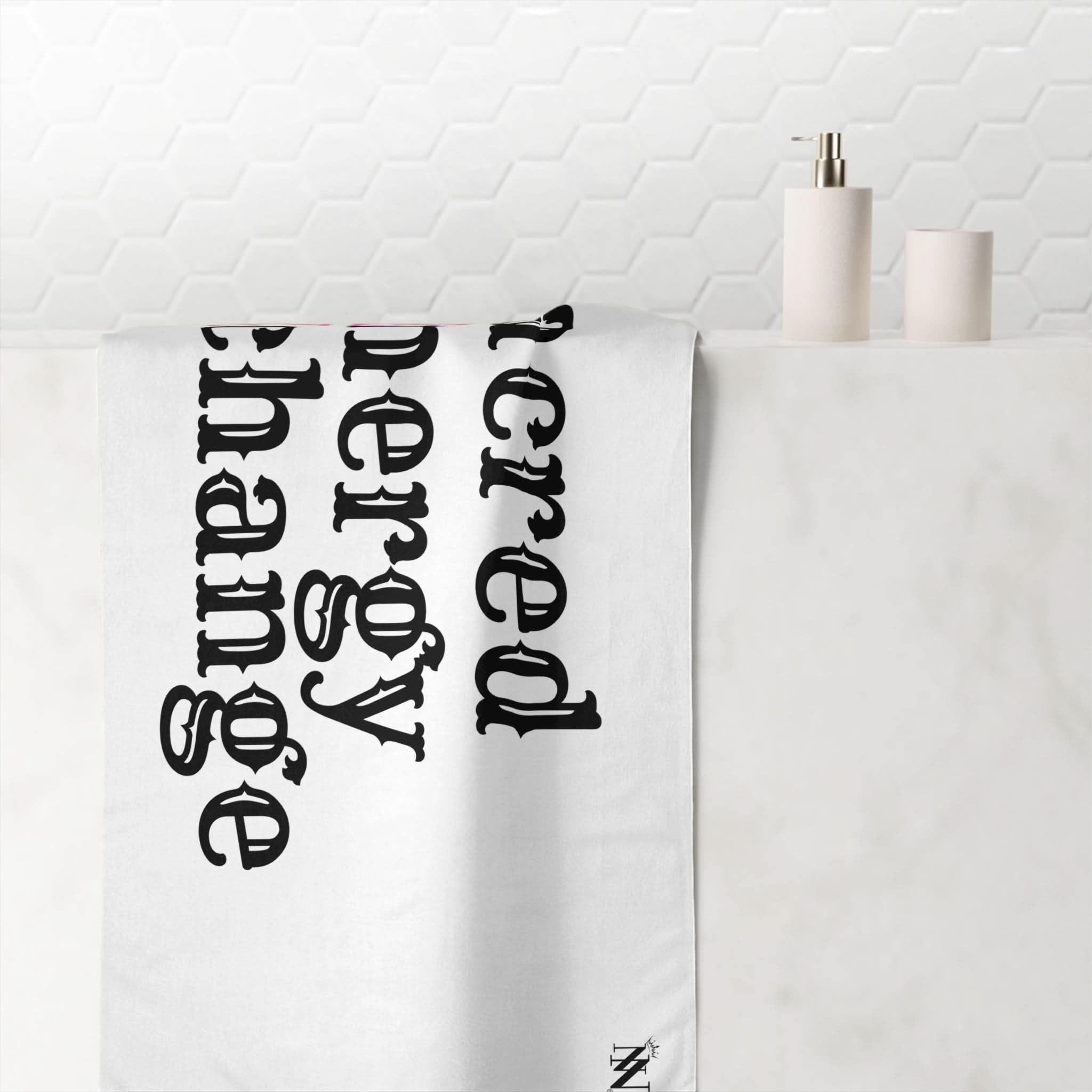 Sacred Energy Xchange | Mix & Match Naughty XL Fun-Flirty Lovers’ Towels