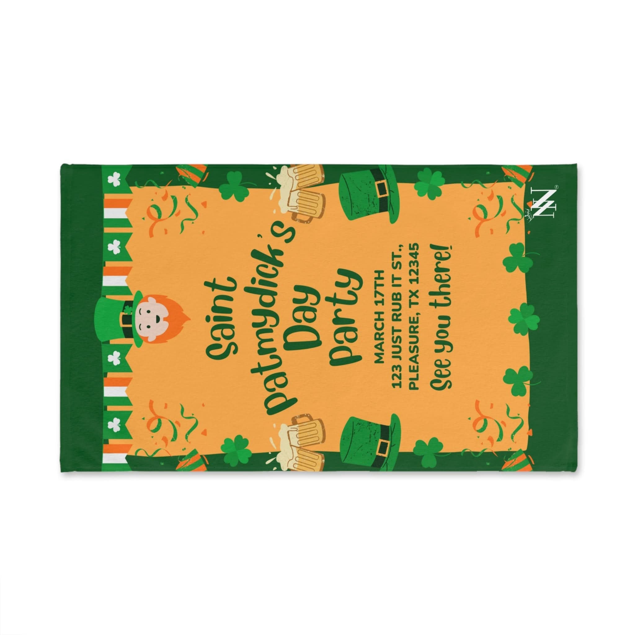 Saint PatMYDICK’s Day Party | Mix & Match Original Fun-Flirty Lovers’ Towels
