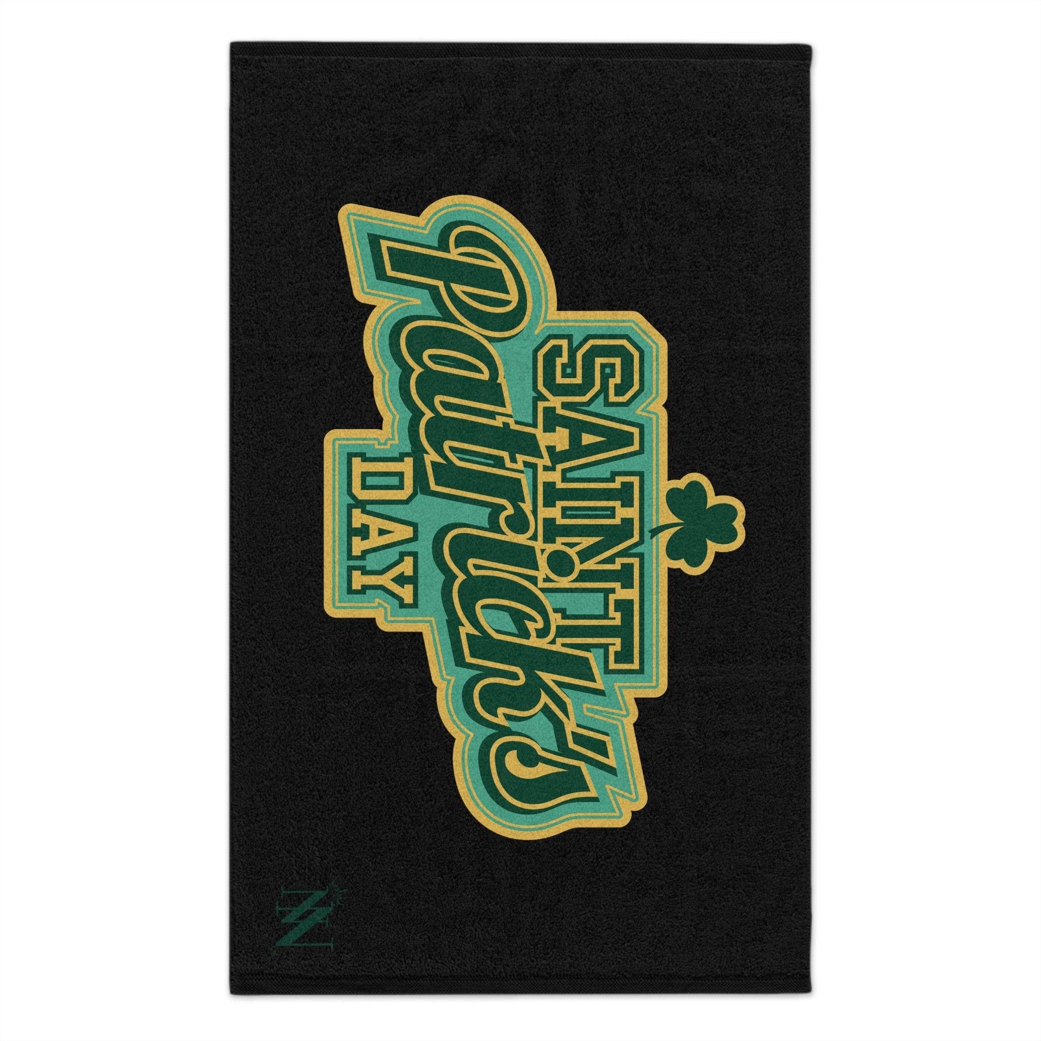 Saint Patrick’s Day Black | Mix & Match Soft Sex Towels | Flirty Lovers’ Gifts