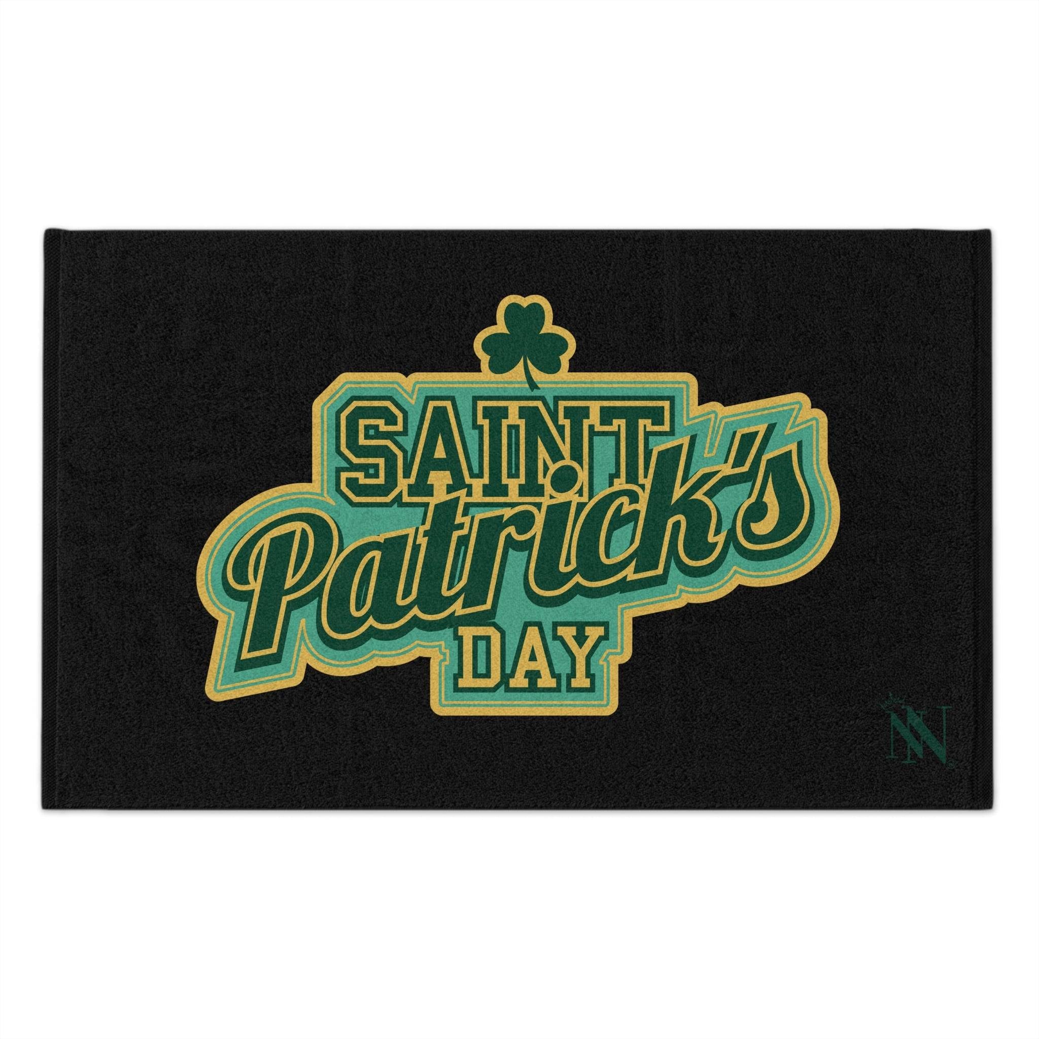 Saint Patrick’s Day Black | Mix & Match Soft Sex Towels | Flirty Lovers’ Gifts