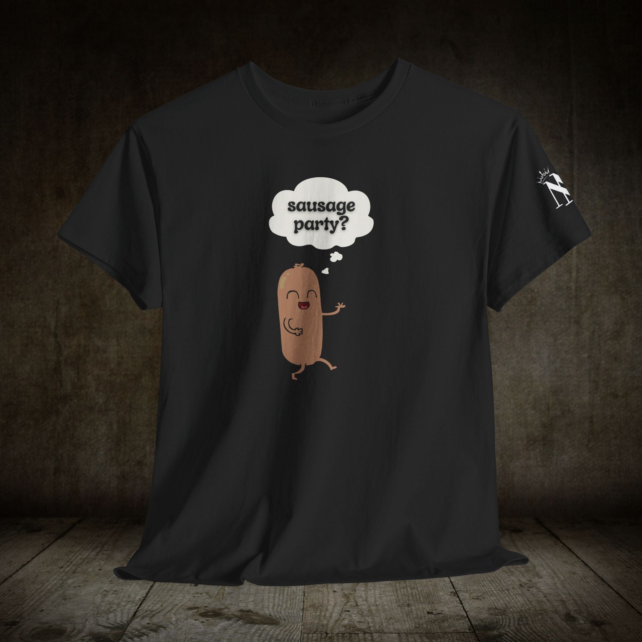 Sausage Party? | Mix & Match 100% Cotton Unisex Fun-Flirty Lovers’ Tees