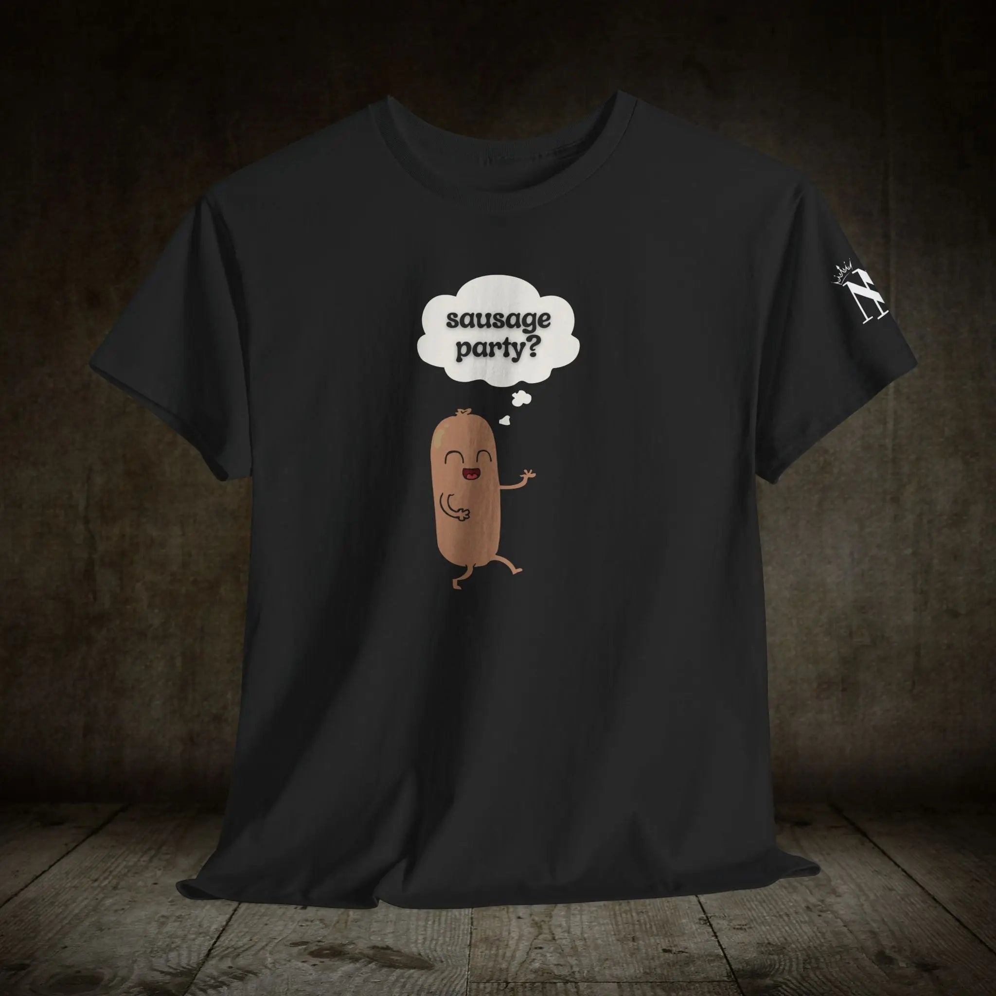 Sausage Party? | Mix & Match 100% Cotton Unisex Fun-Flirty Lovers’ Tees