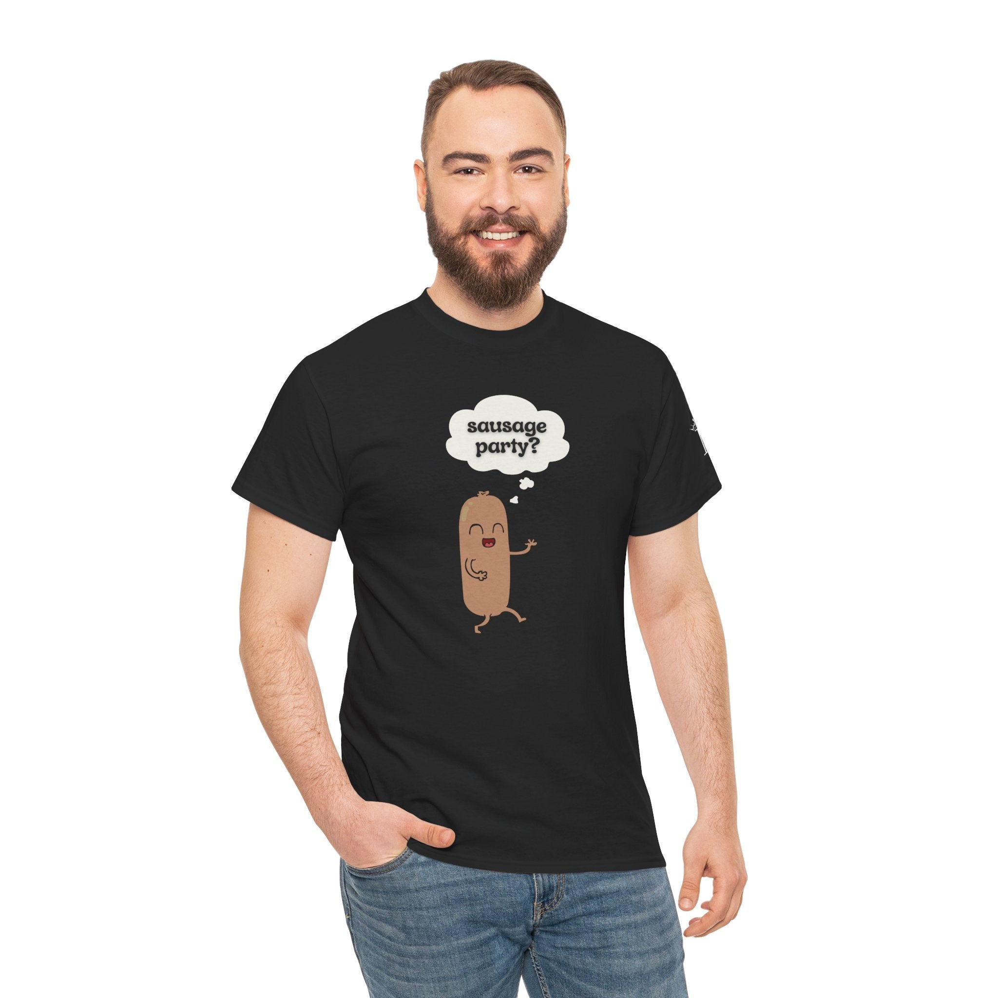 Sausage Party? | Mix & Match 100% Cotton Unisex Fun-Flirty Lovers’ Tees