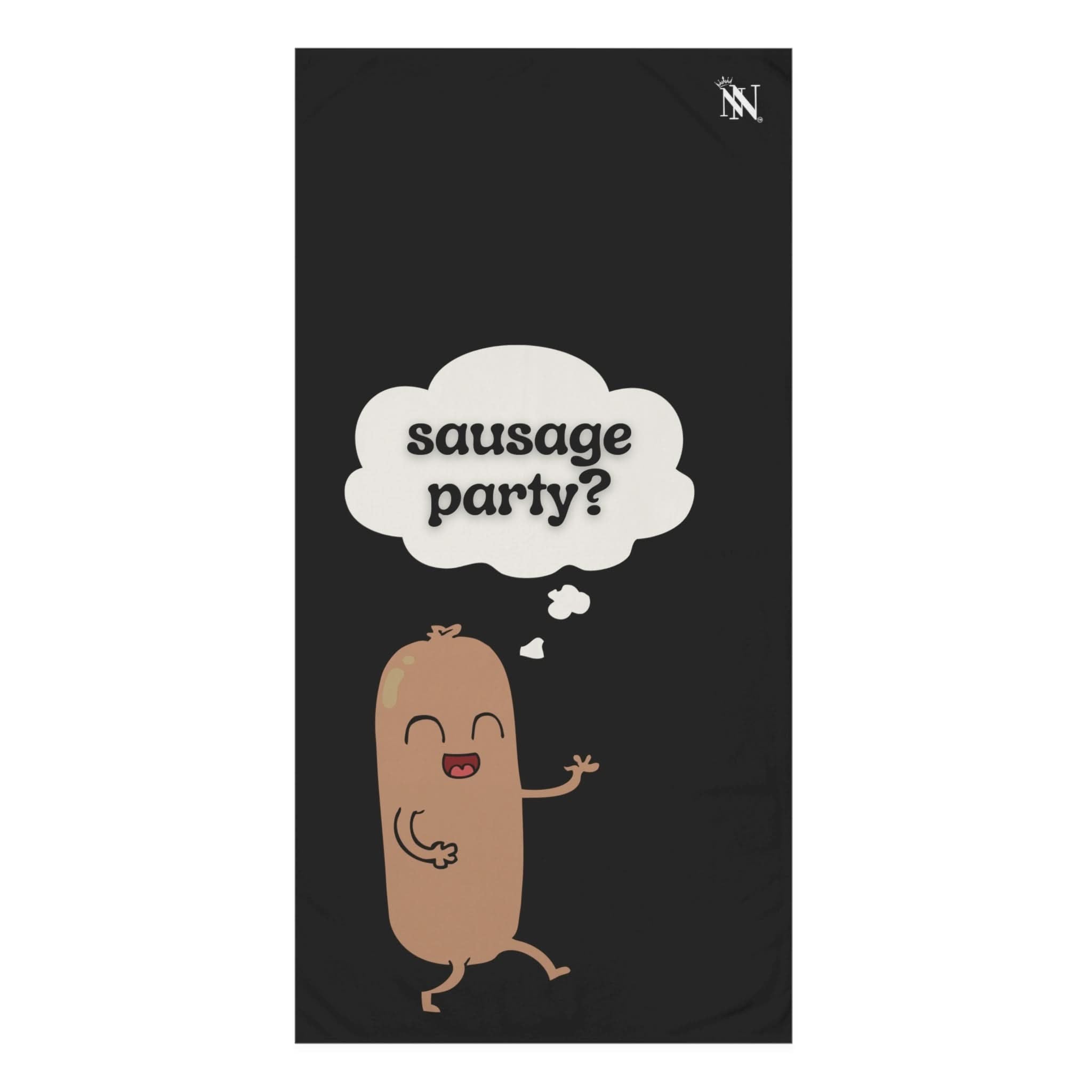 Sausage Party? | Mix & Match Naughty XL Fun-Flirty Lovers’ Towels