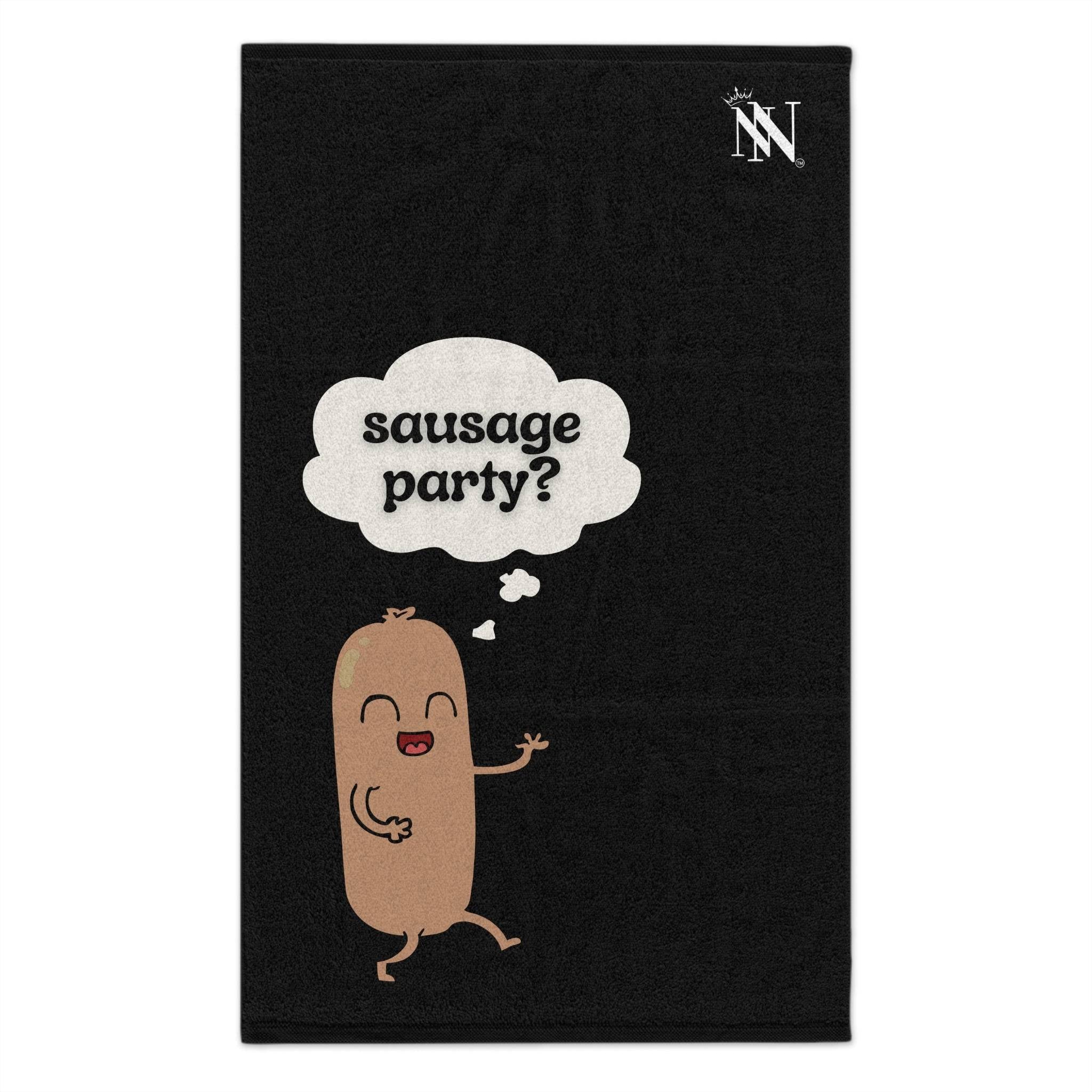 Sausage Party? | Mix & Match Soft Fun-Flirty Lovers’ Towels