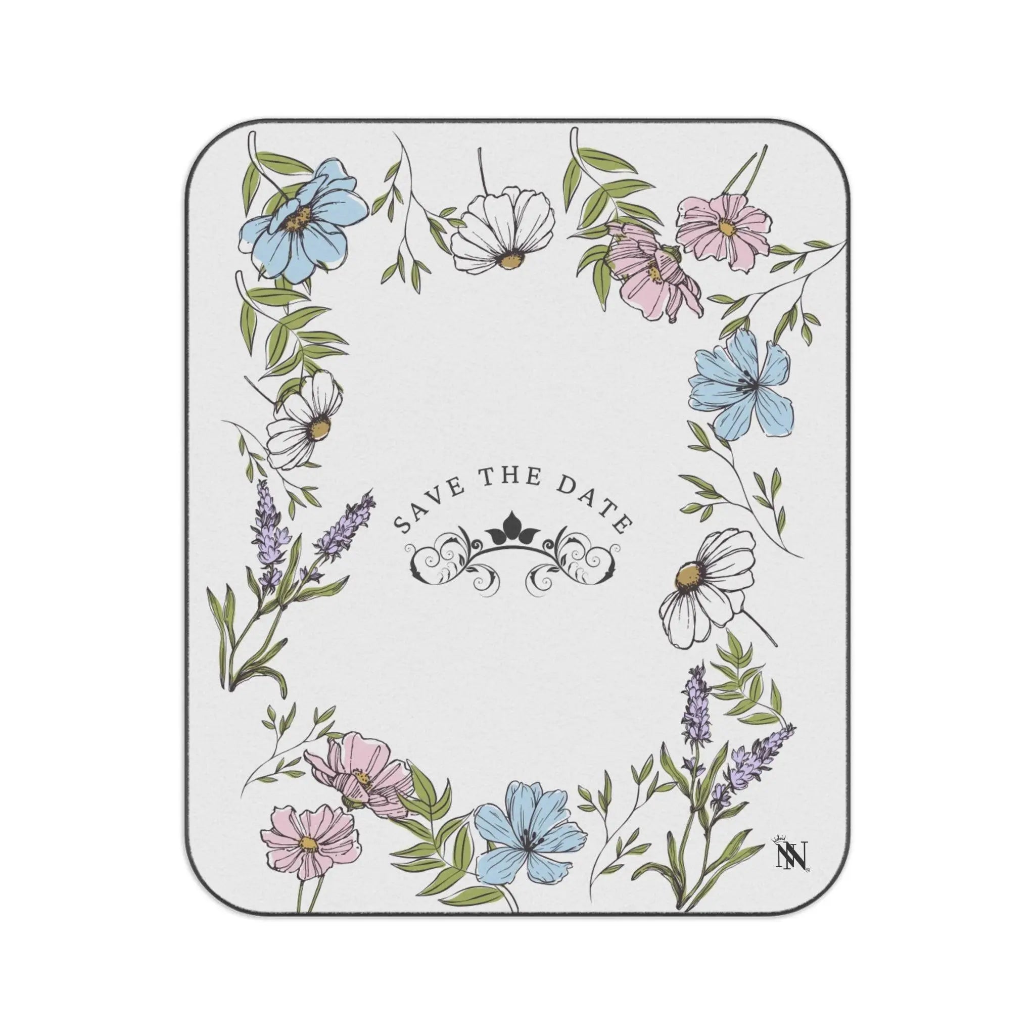 Save the Date | Mix Match Fun-Flirty Lovers’ Water-Resistant Blankets