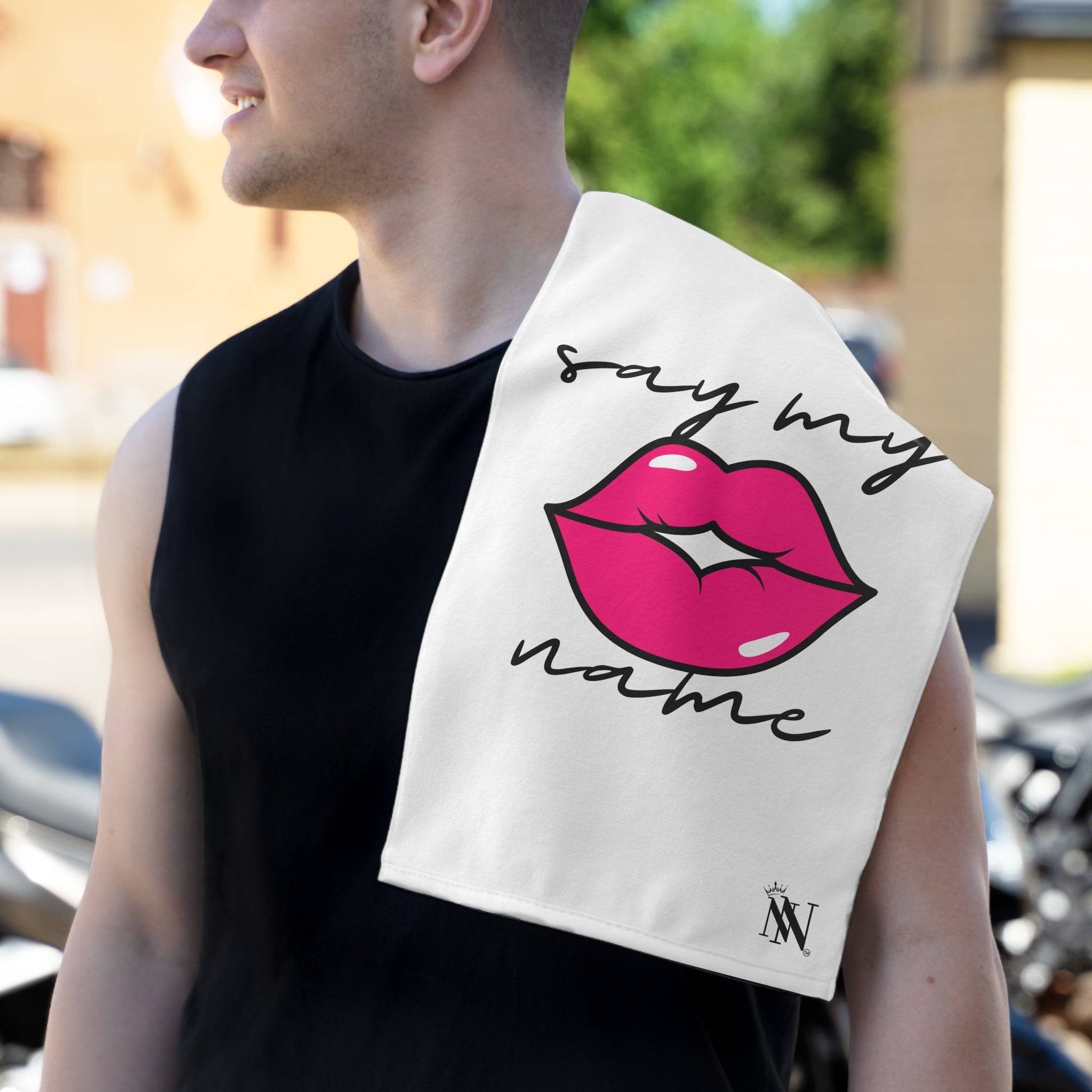 Say My Name | Mix & Match Soft Fun-Flirty Lovers’ Towels