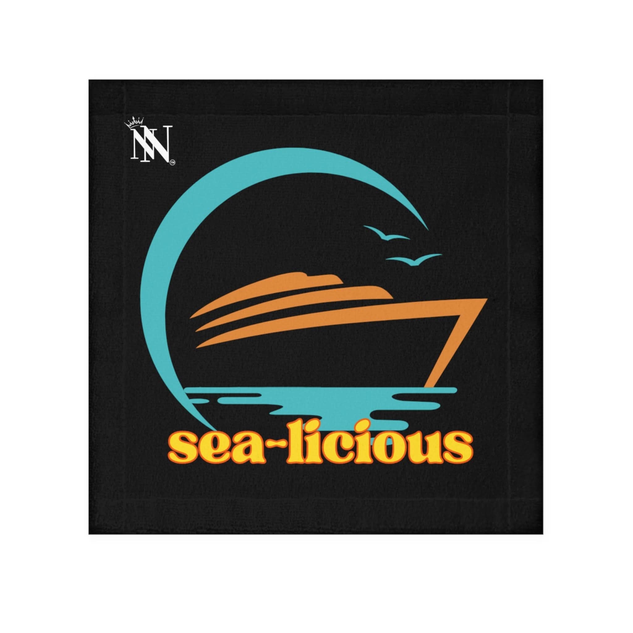 SEA-licious Black | Mix & Match Lils’ Fun-Flirty Lovers’ Towels