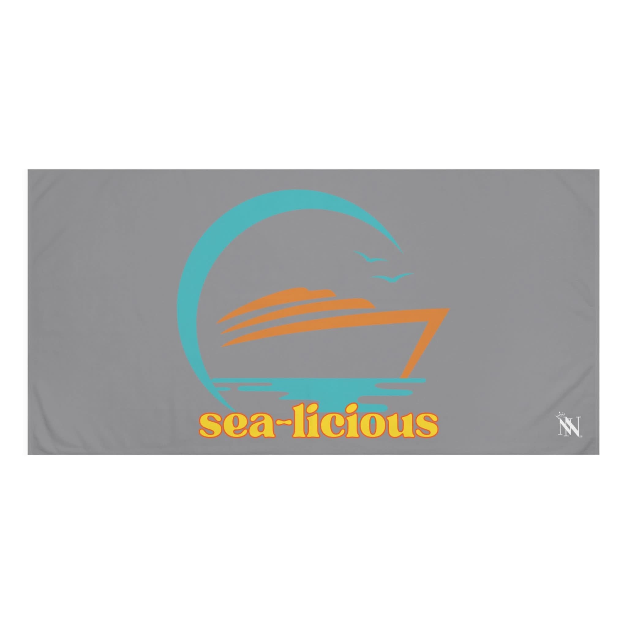 SEA-licious Grey | Mix & Match XL Fun-Flirty Lovers’ Towels