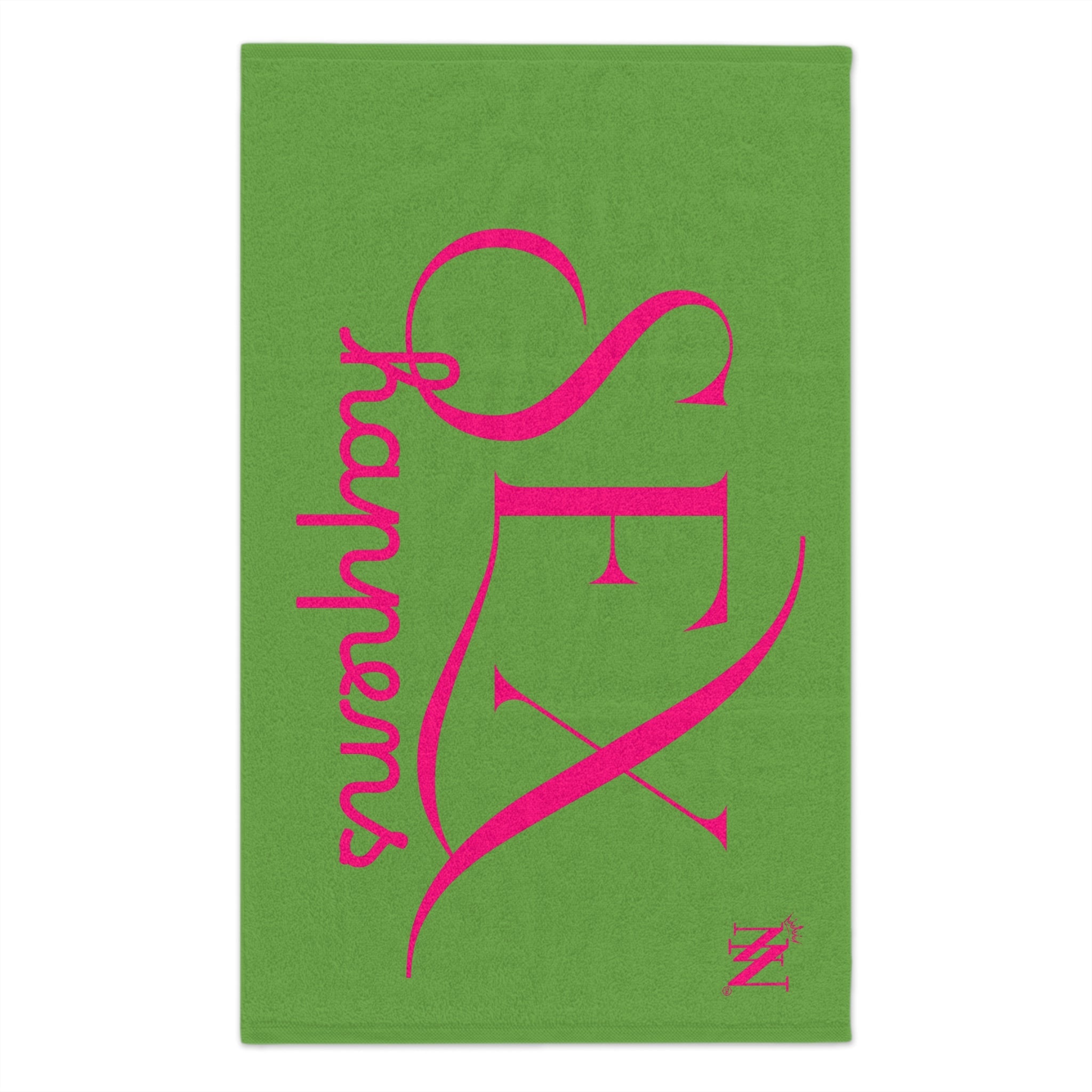 Sex Happens Light Green | Mix & Match Soft Fun-Flirty Lovers’ Towels