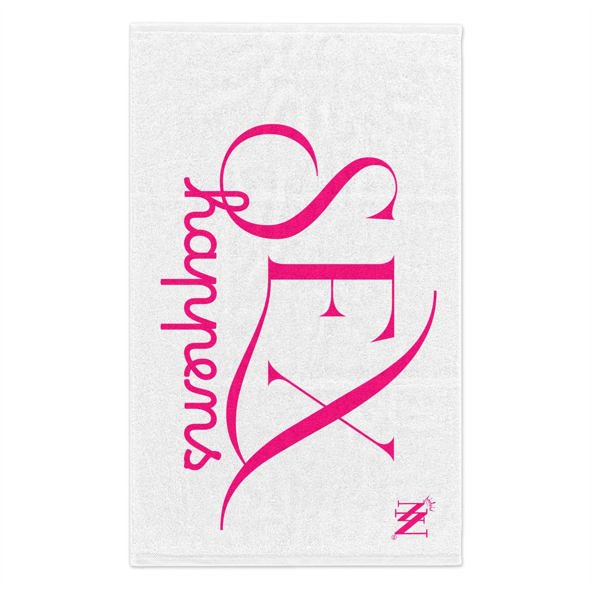 Sex Happens White | Mix & Match Soft Fun-Flirty Lovers’ Towels