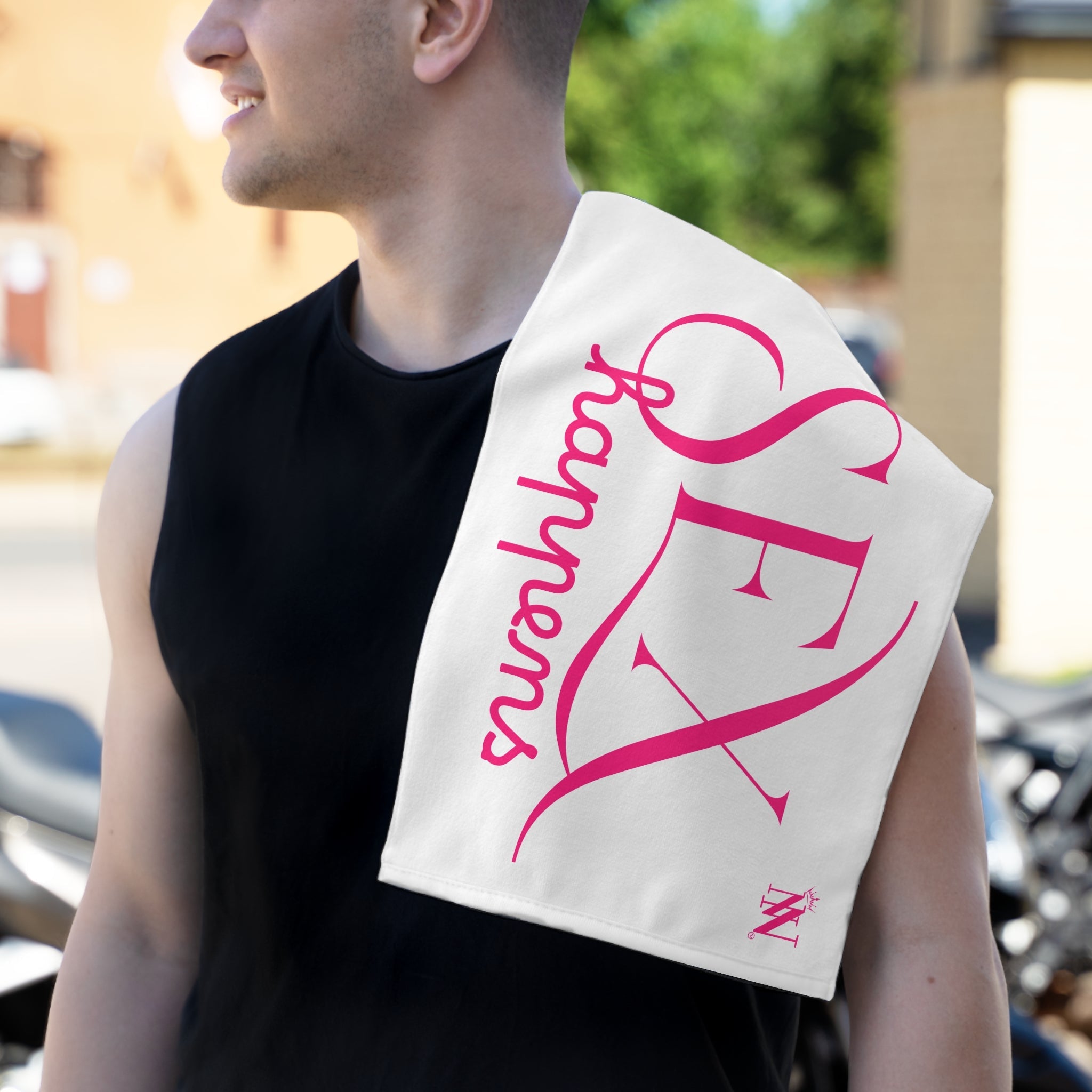 Sex Happens White | Mix & Match Soft Fun-Flirty Lovers’ Towels