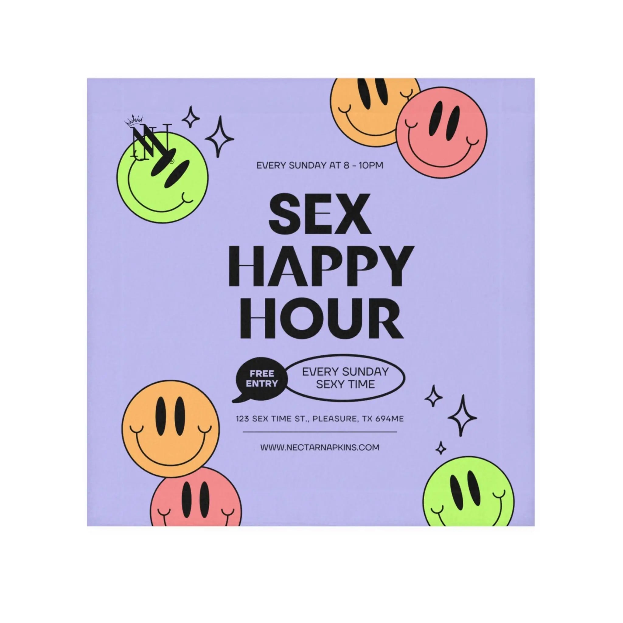 Sex Happy Hour | Mix & Match Lils’ Fun-Flirty Lovers’ Towels