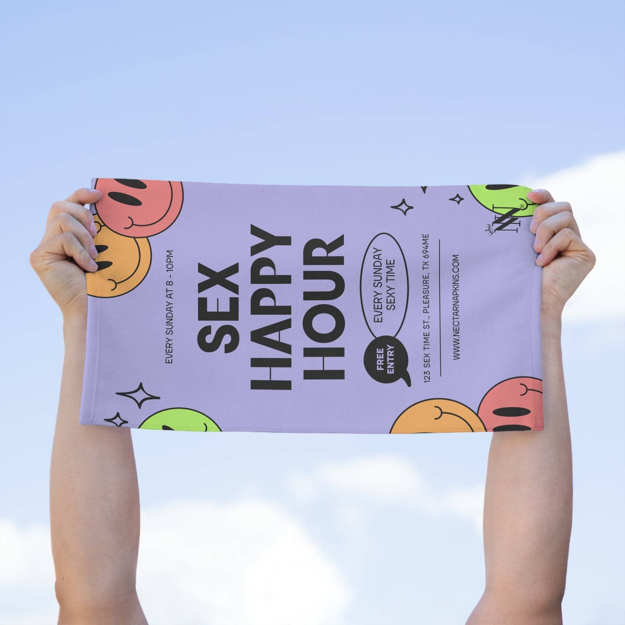 Sex Happy Hour | Mix & Match Soft Fun-Flirty Lovers’ Towels