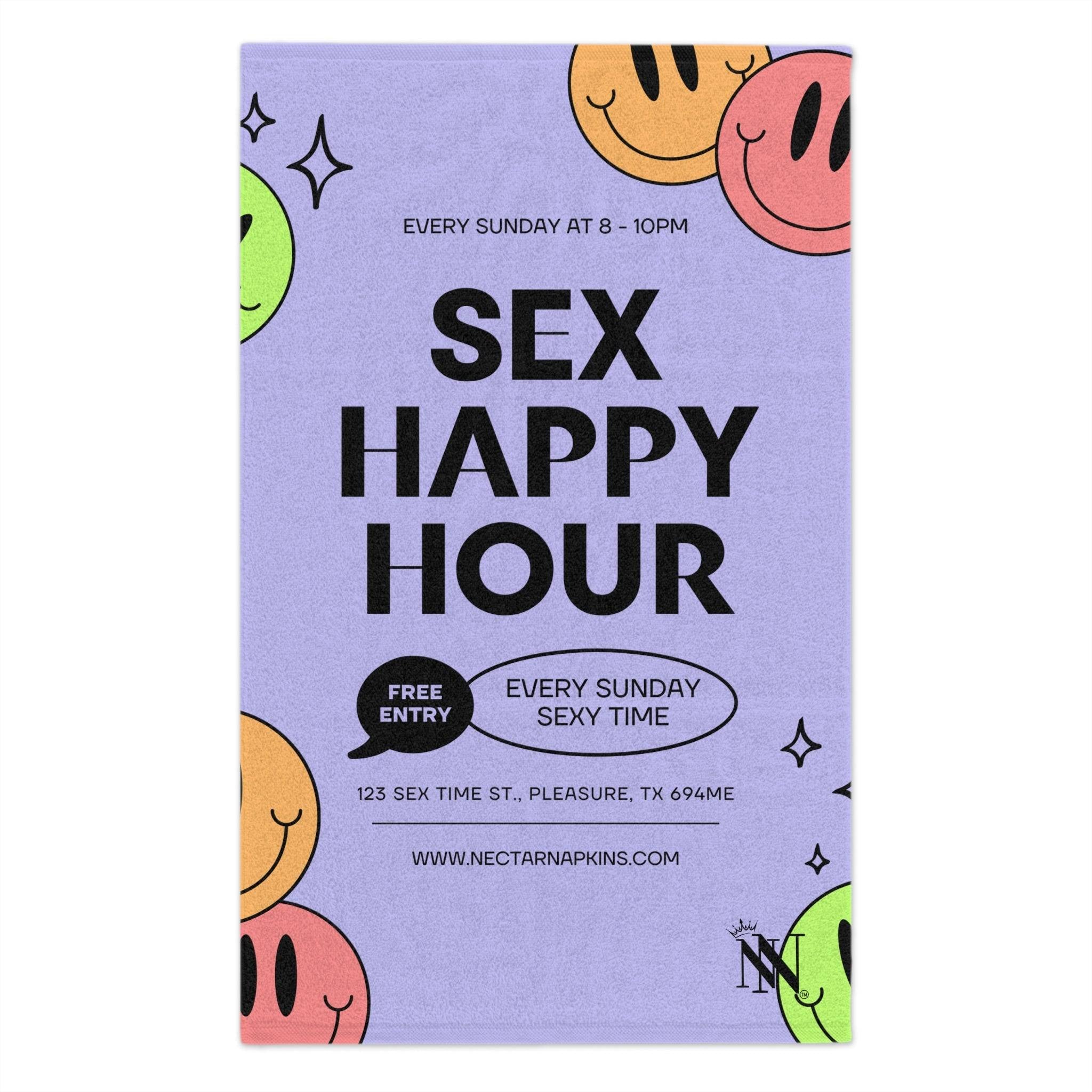 Sex Happy Hour | Mix & Match Soft Fun-Flirty Lovers’ Towels