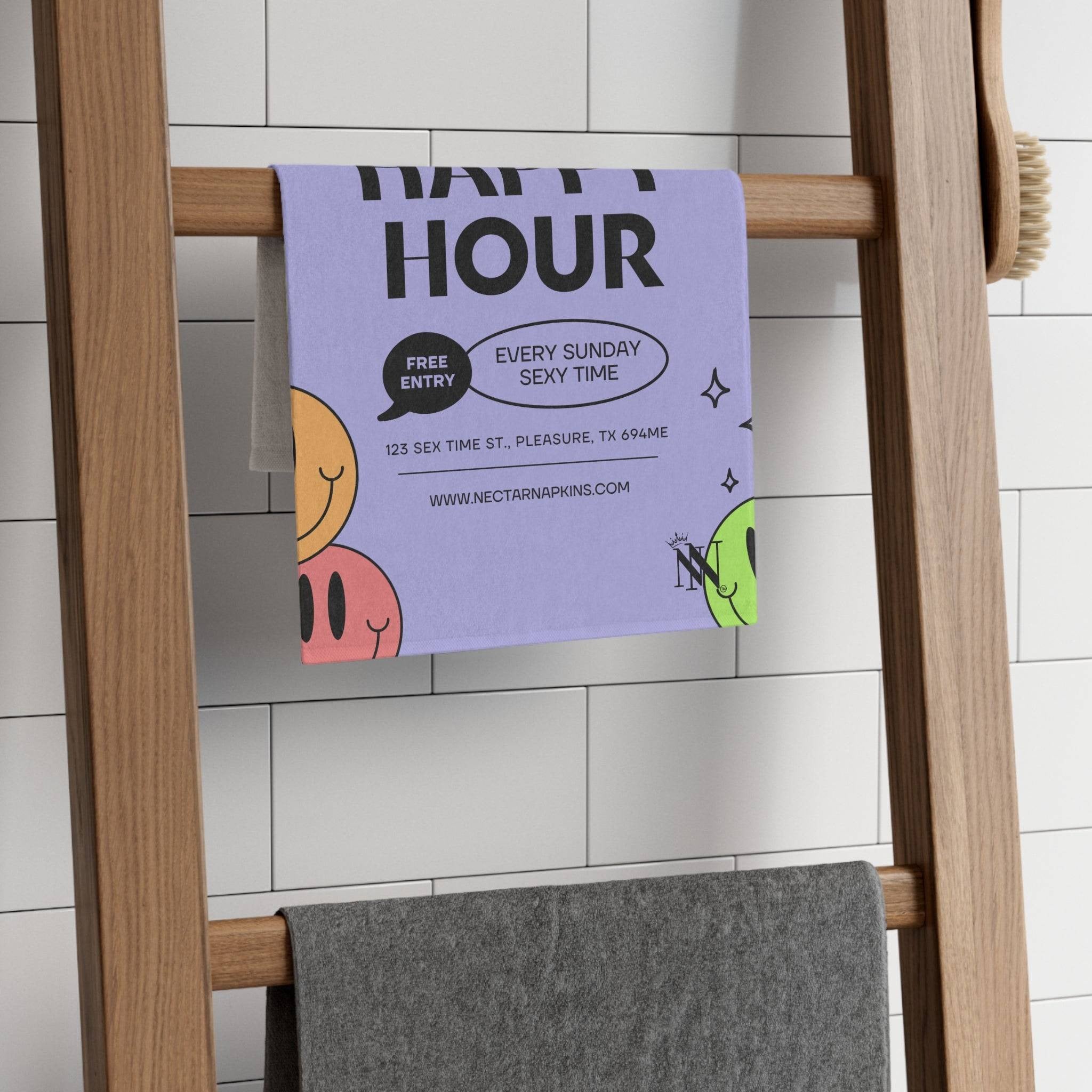 Sex Happy Hour | Mix & Match Soft Fun-Flirty Lovers’ Towels
