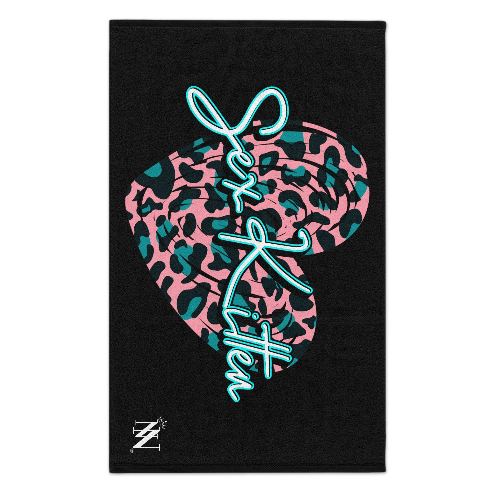 Sex Kitten Black | Mix & Match Soft Fun-Flirty Lovers’ Towels