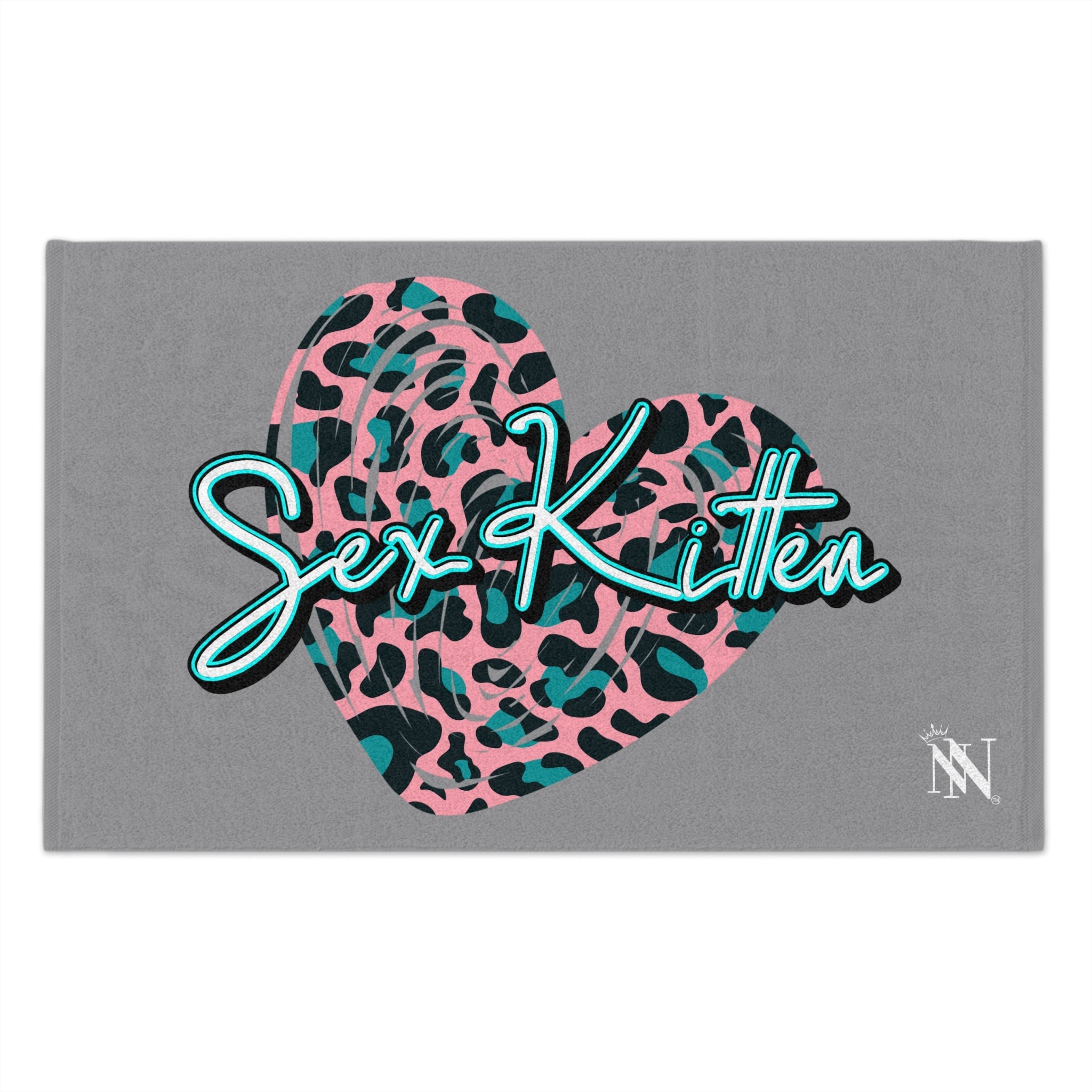 Sex Kitten Grey | Mix & Match Soft Fun-Flirty Lovers’ Towels