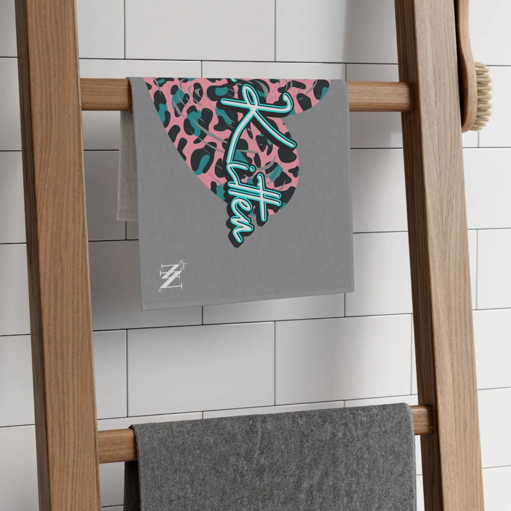 Sex Kitten Grey | Mix & Match Soft Fun-Flirty Lovers’ Towels