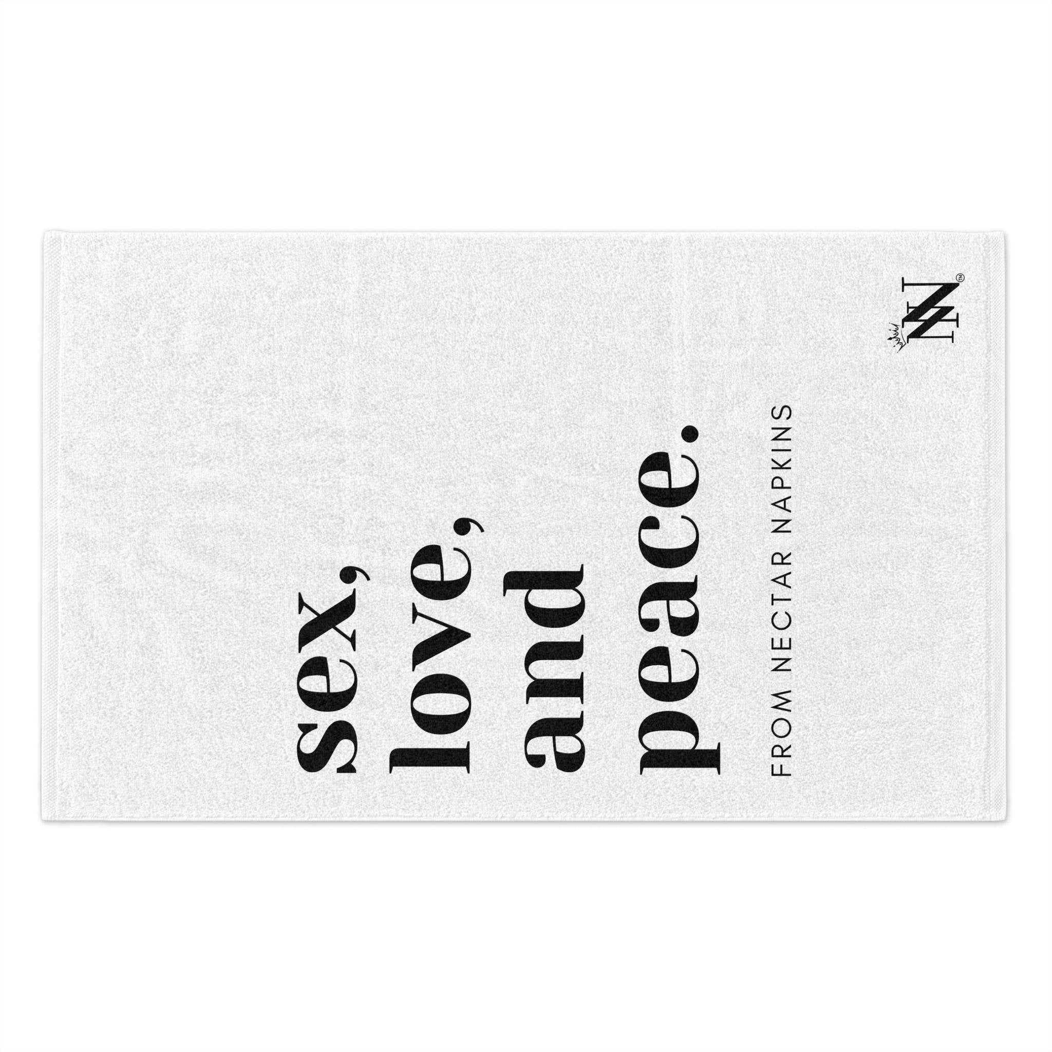 Sex Love & Peace | Mix & Match Soft Fun-Flirty Lovers’ Towels