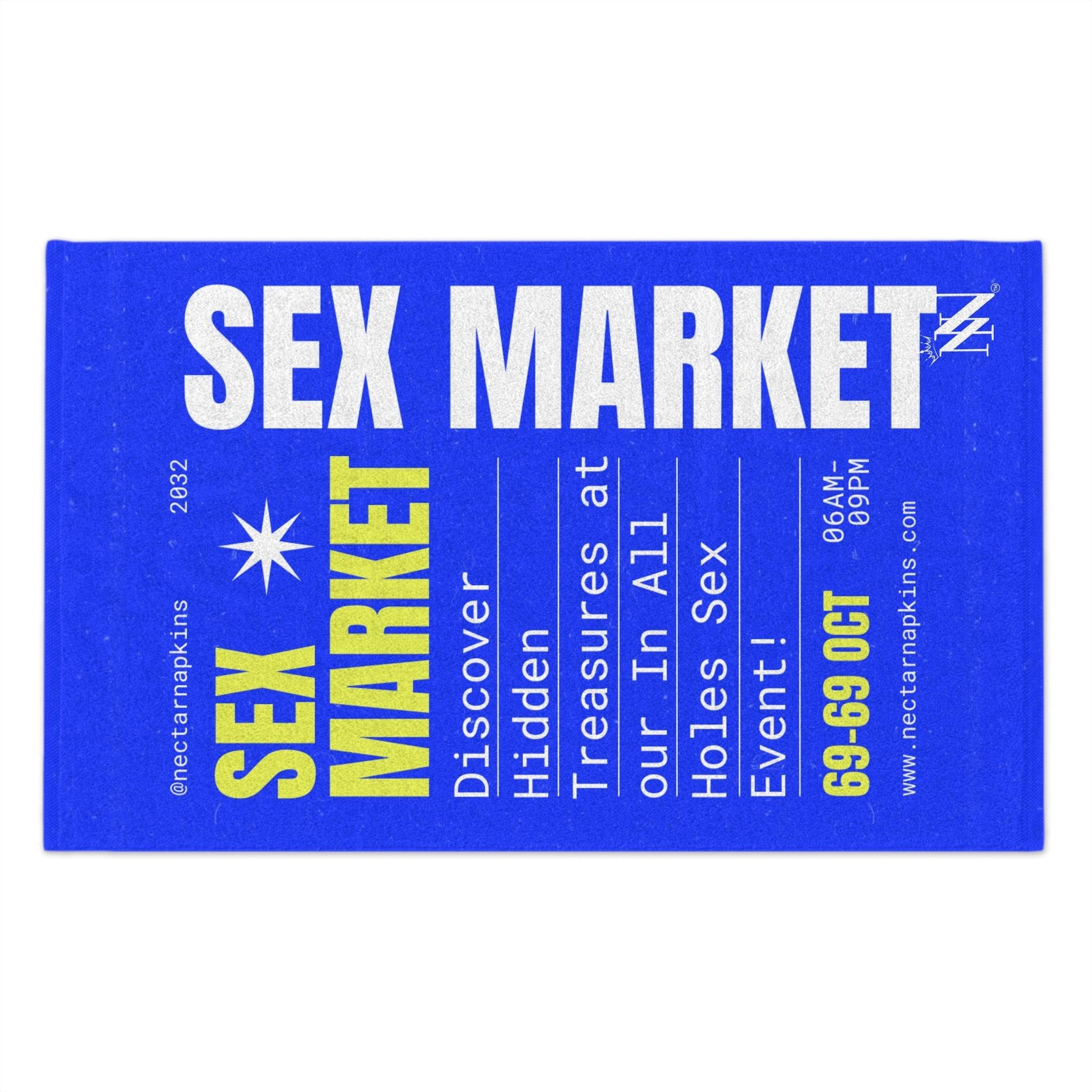 Sex Market | Mix & Match Soft Fun-Flirty Lovers’ Towels