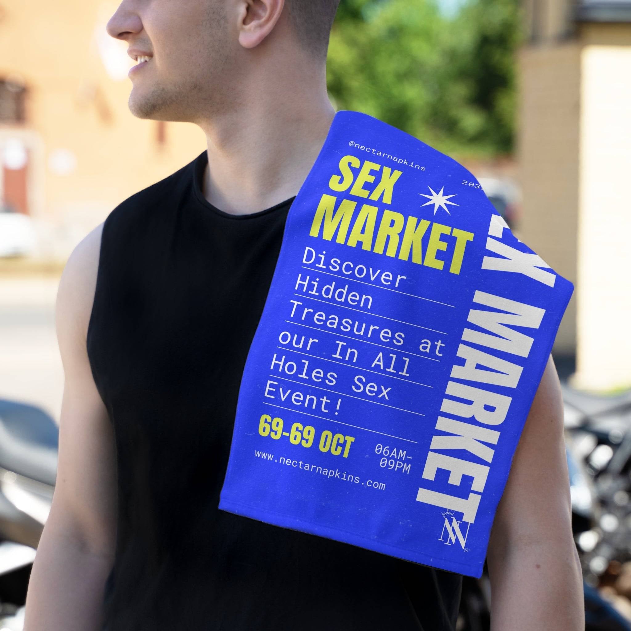 Sex Market | Mix & Match Soft Fun-Flirty Lovers’ Towels