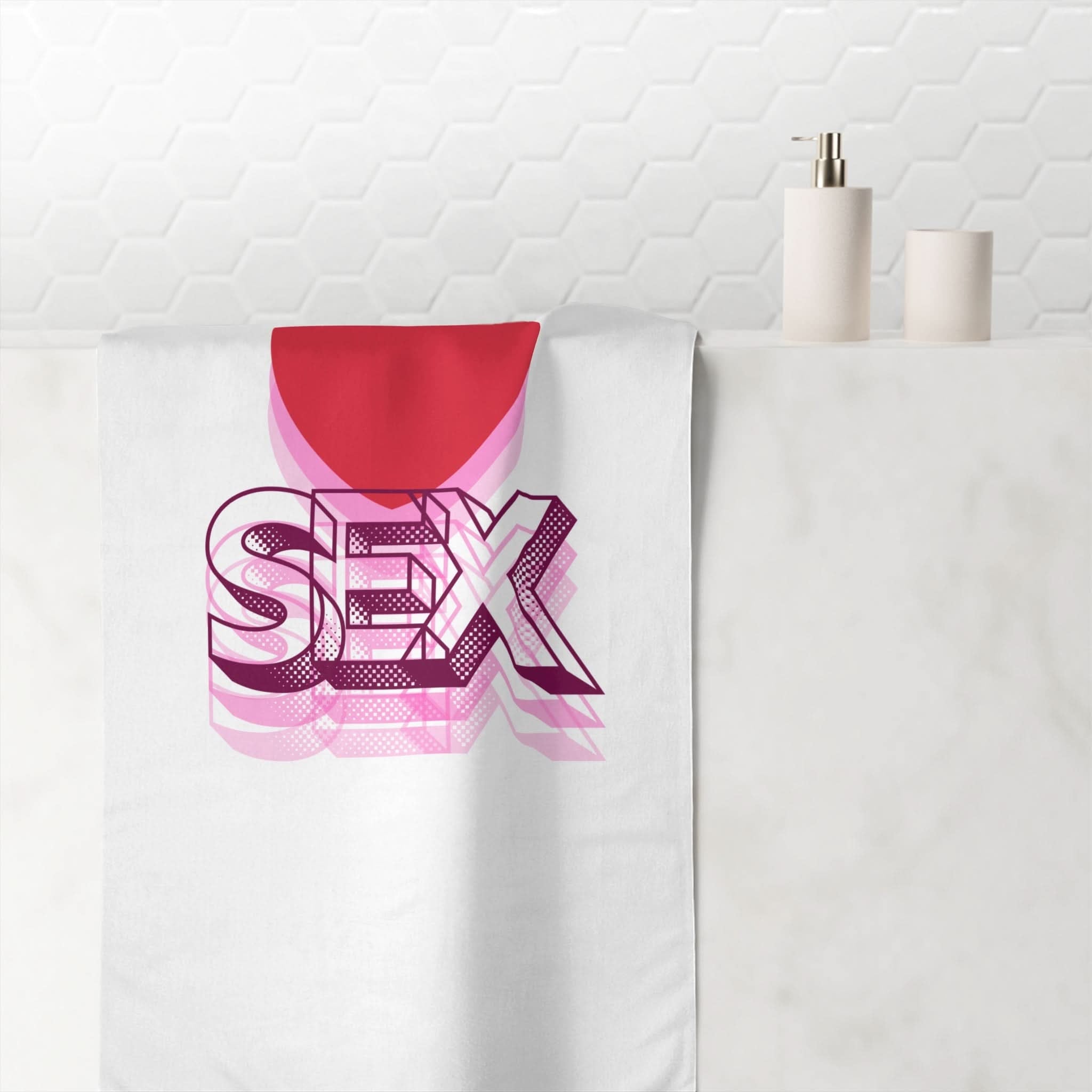 ❤️Sex | Mix & Match Naughty XL Fun-Flirty Lovers’ Towels