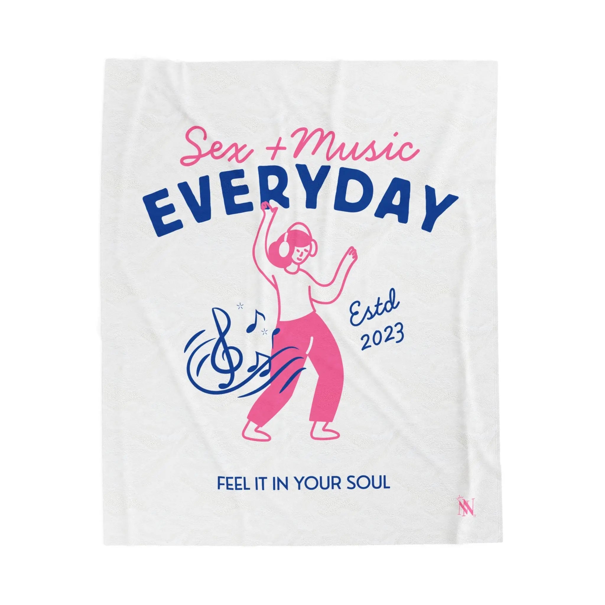 Sex + Music Everyday | Mix & Match Soft Fun-Flirty Lovers’ Blankets