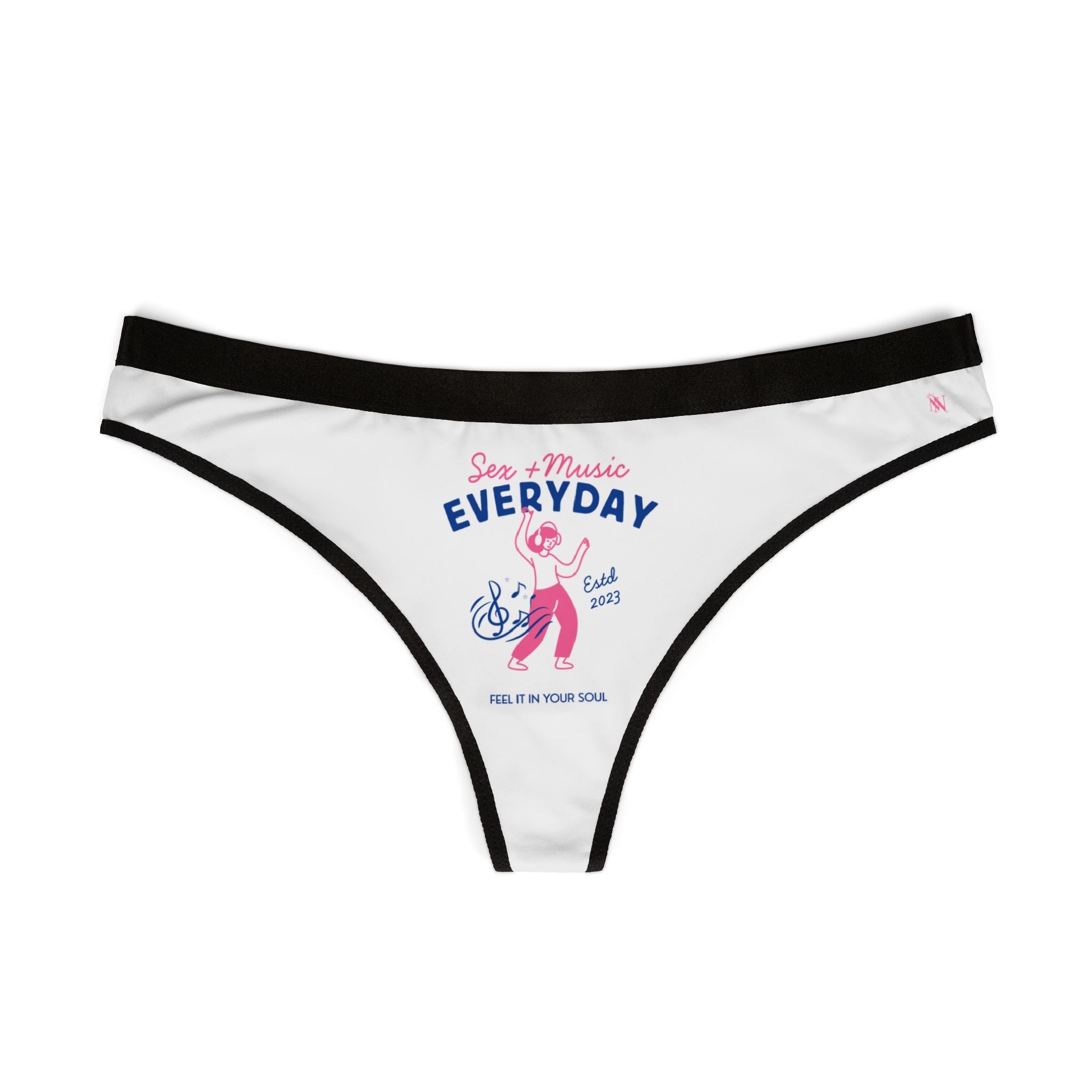 Sex + Music Everyday | Mix & Match Women’s Fun-Flirty Lovers’ Thongs