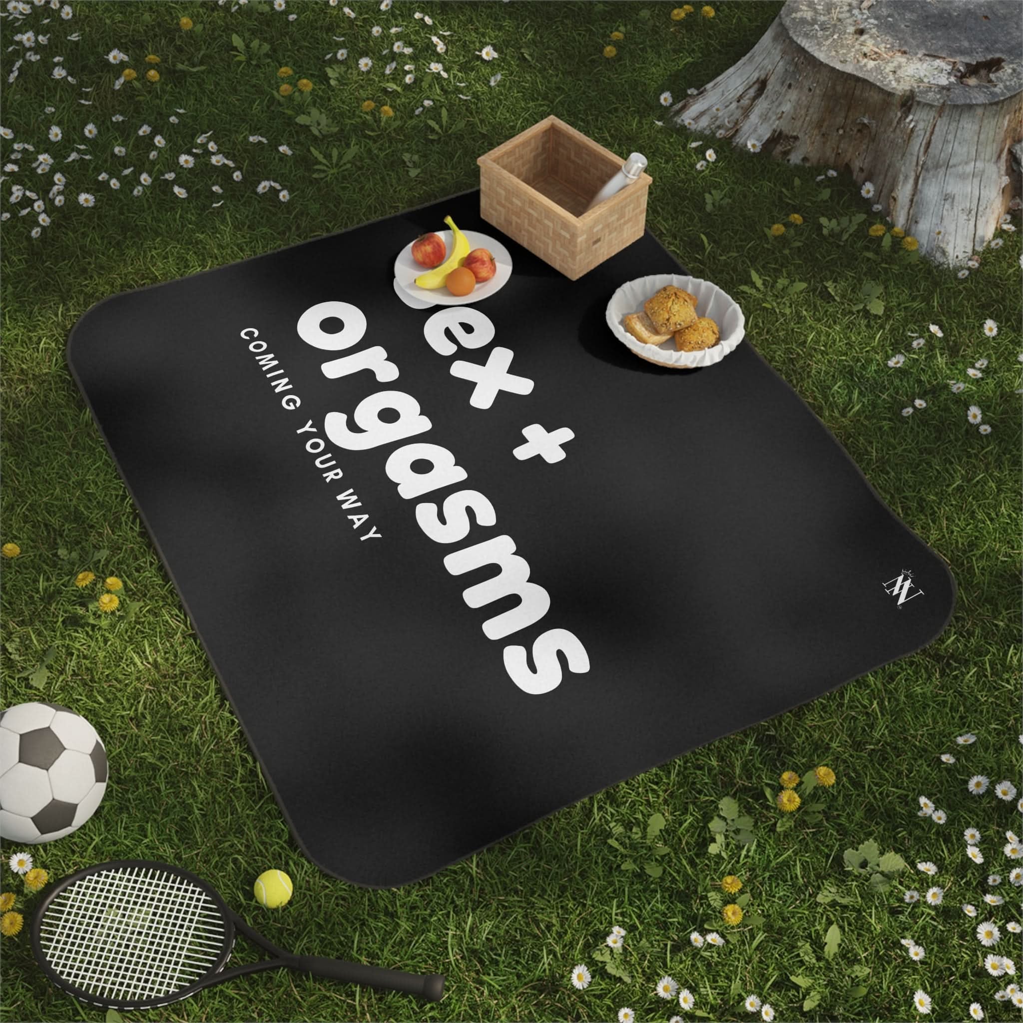 Sex + Orgasms Coming Your Way | Mix Match Fun-Flirty Lovers’ Water-Resistant Blankets