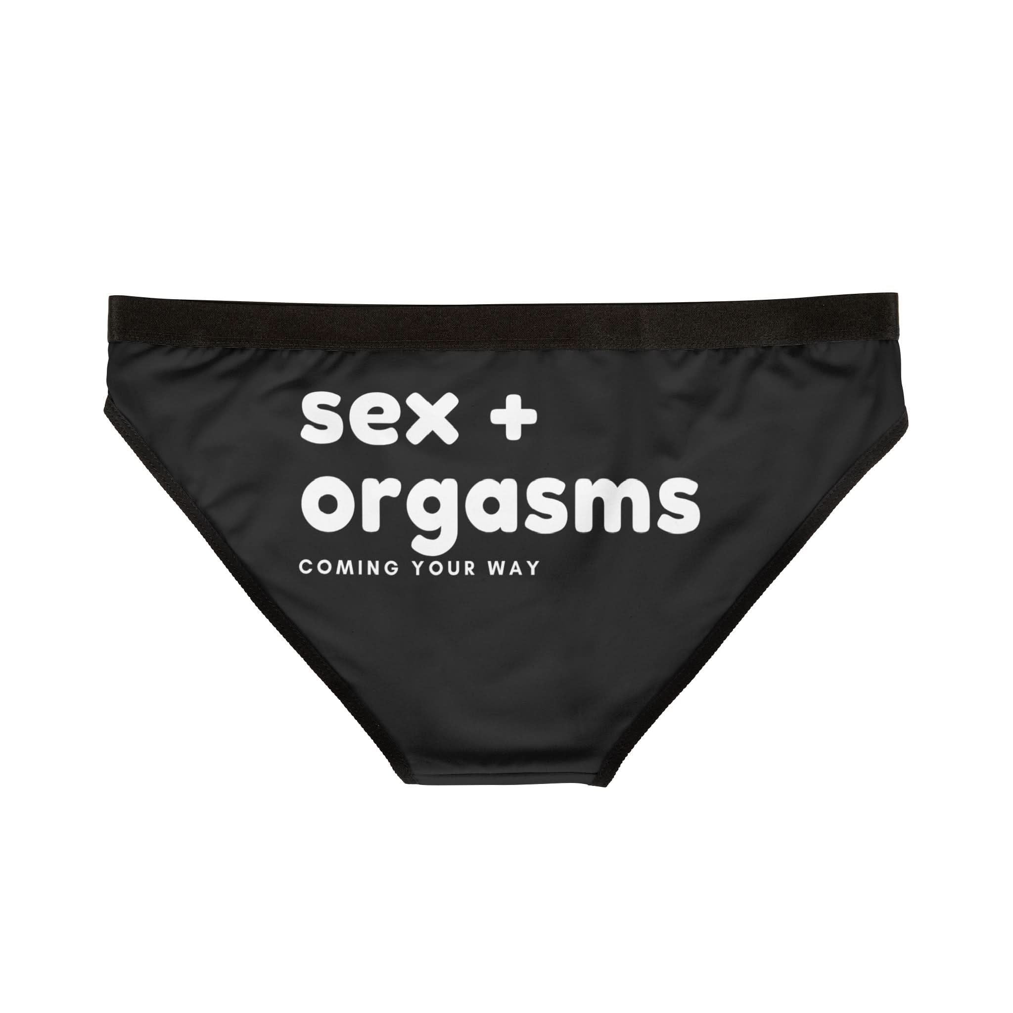 Sex + Orgasms Coming Your Way | Mix & Match Women’s Fun-Flirty Lovers’ Panties
