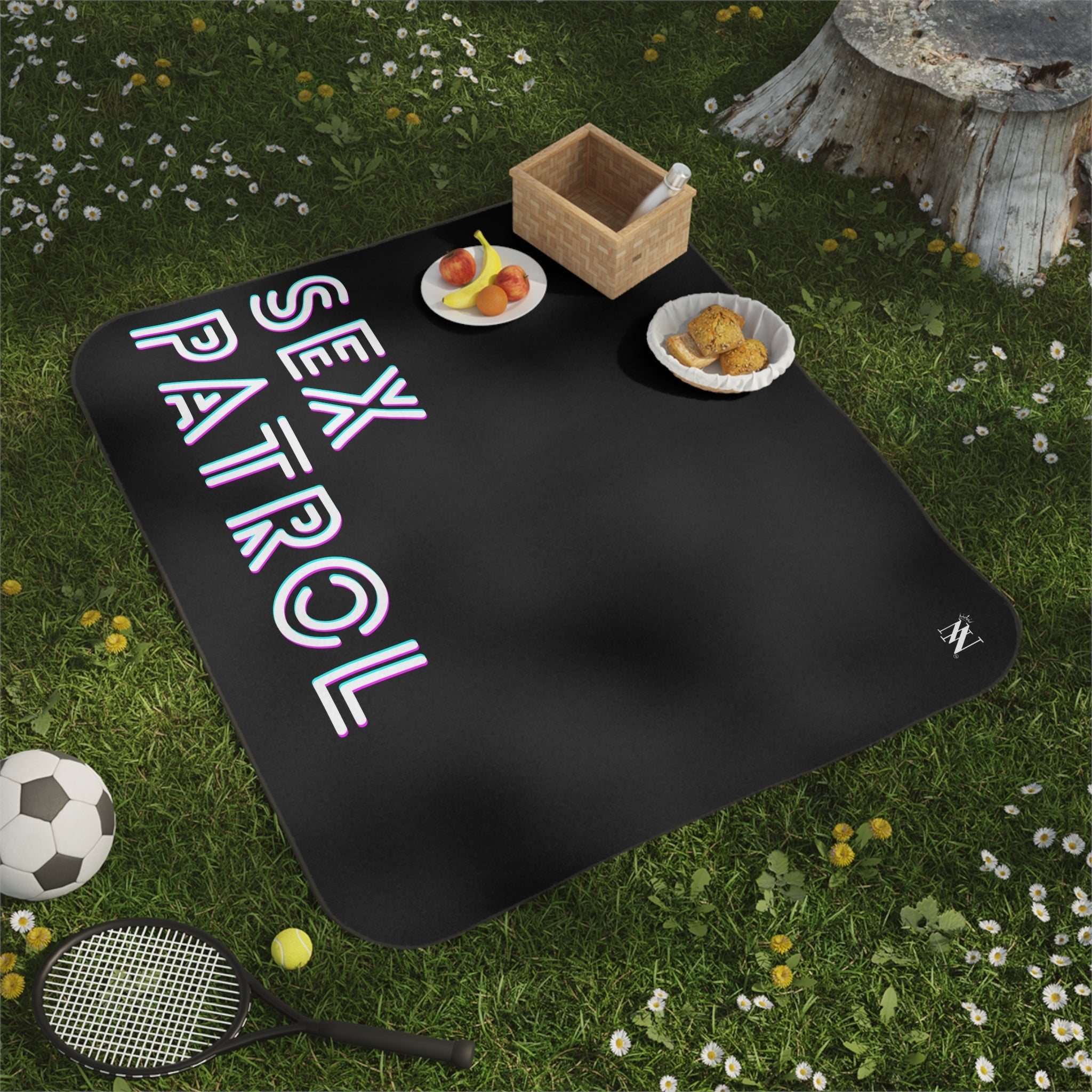 Sex Patrol | Mix Match Fun-Flirty Lovers’ Water-Resistant Blankets