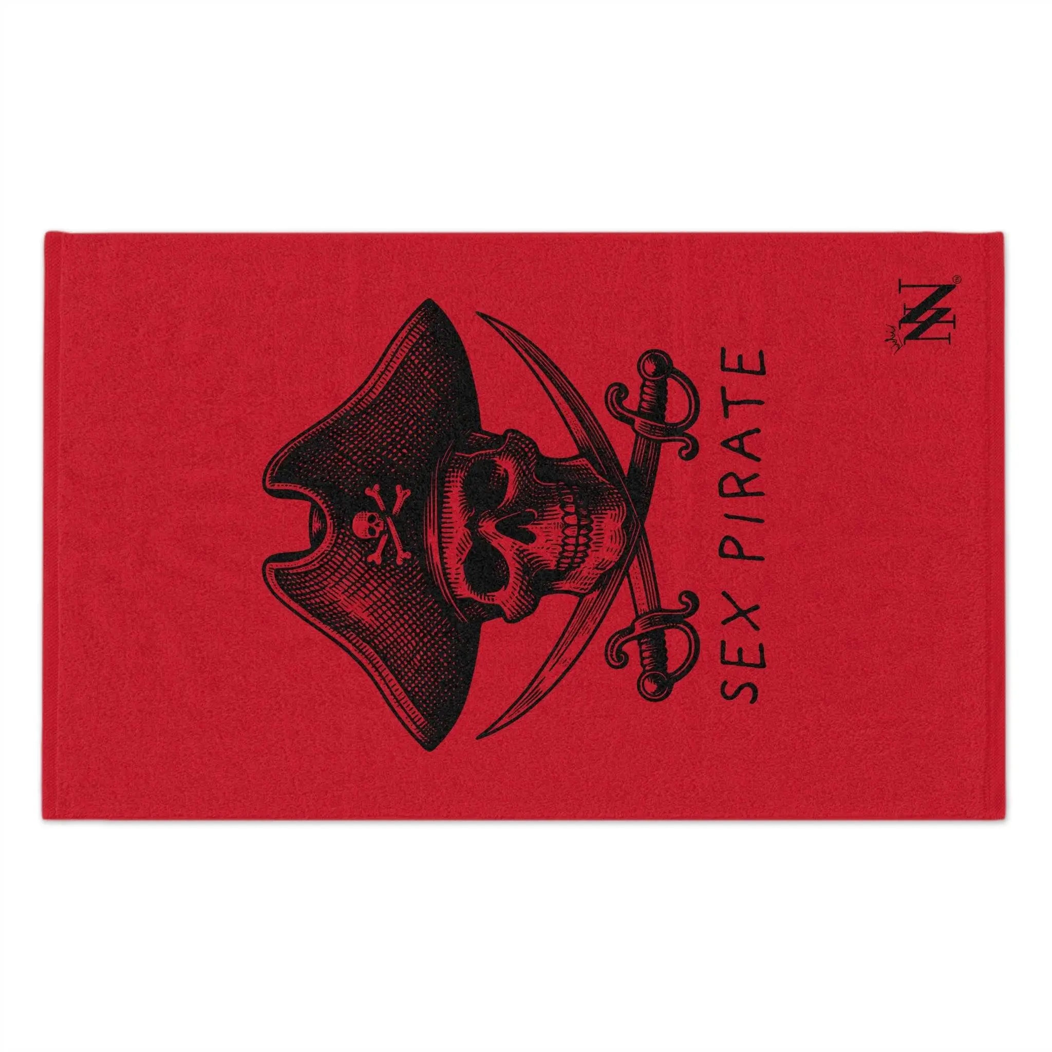 Sex Pirate Red Mix & Match Soft Sex Towels | Naughty Lovers’ Gifts